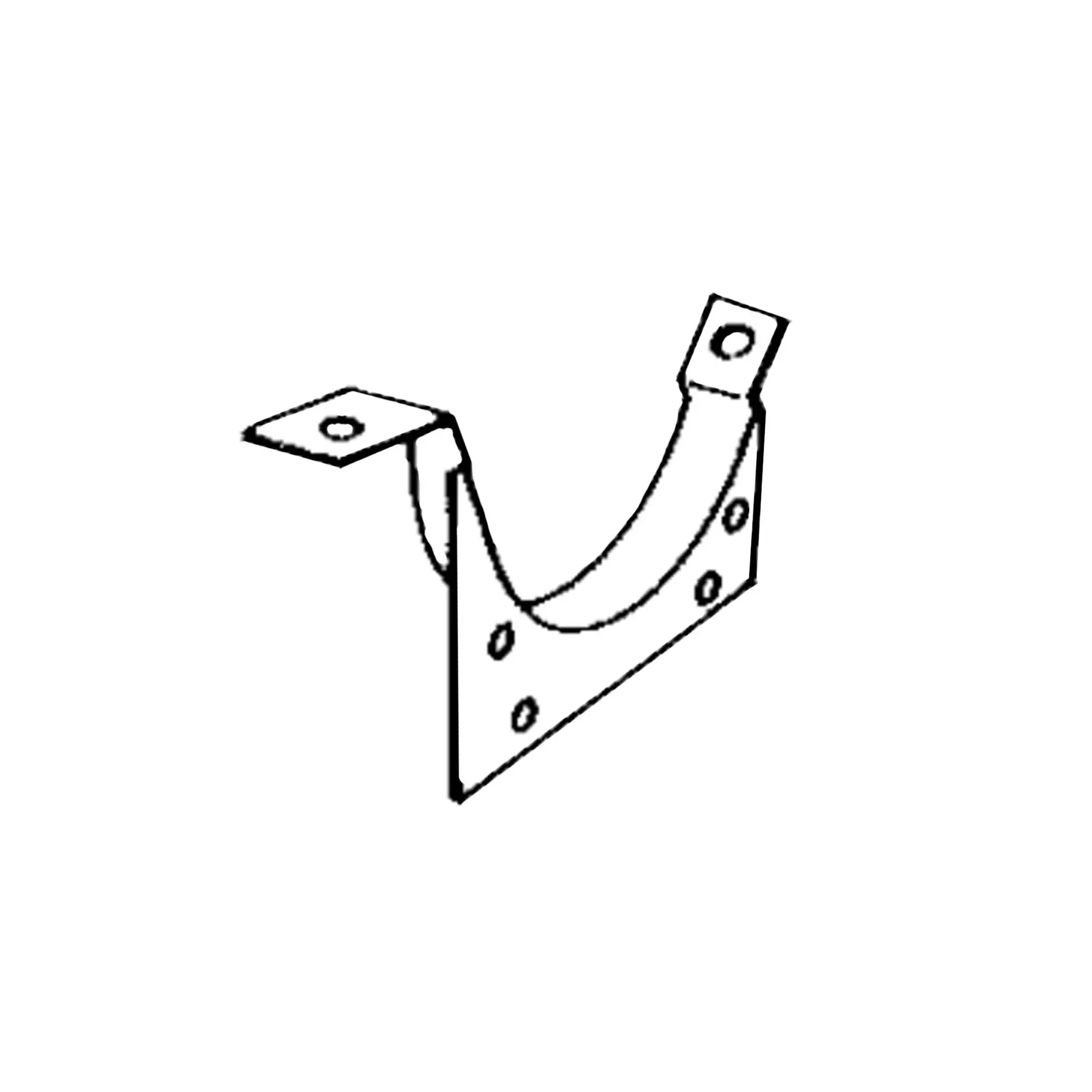 John Deere Flange Assembly, Right Side  - AH96991