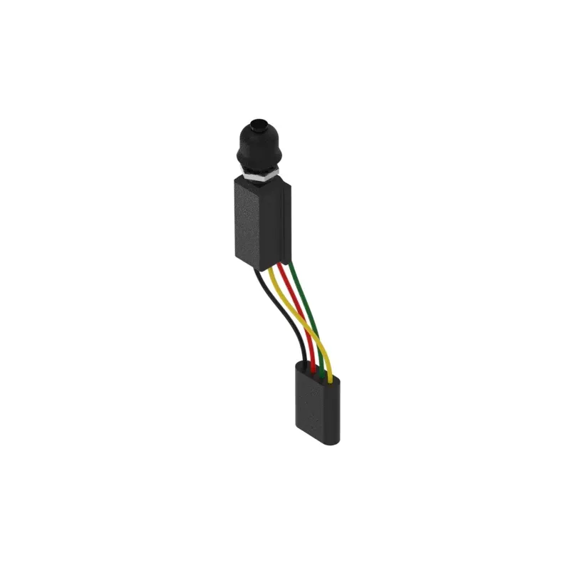 SWITCH, MOMENTARY, DBL POLE/SGL THR
