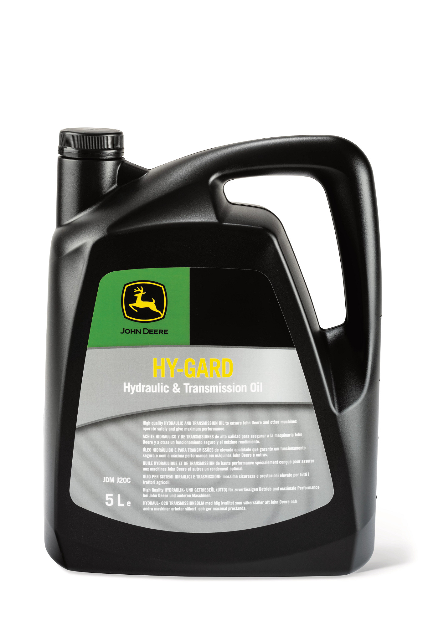 John Deere Transmission and Hydraulic Oil, Hy-Gard™, JDM J20C, 5 Liter (1.32 Gallon) - VC81824-005