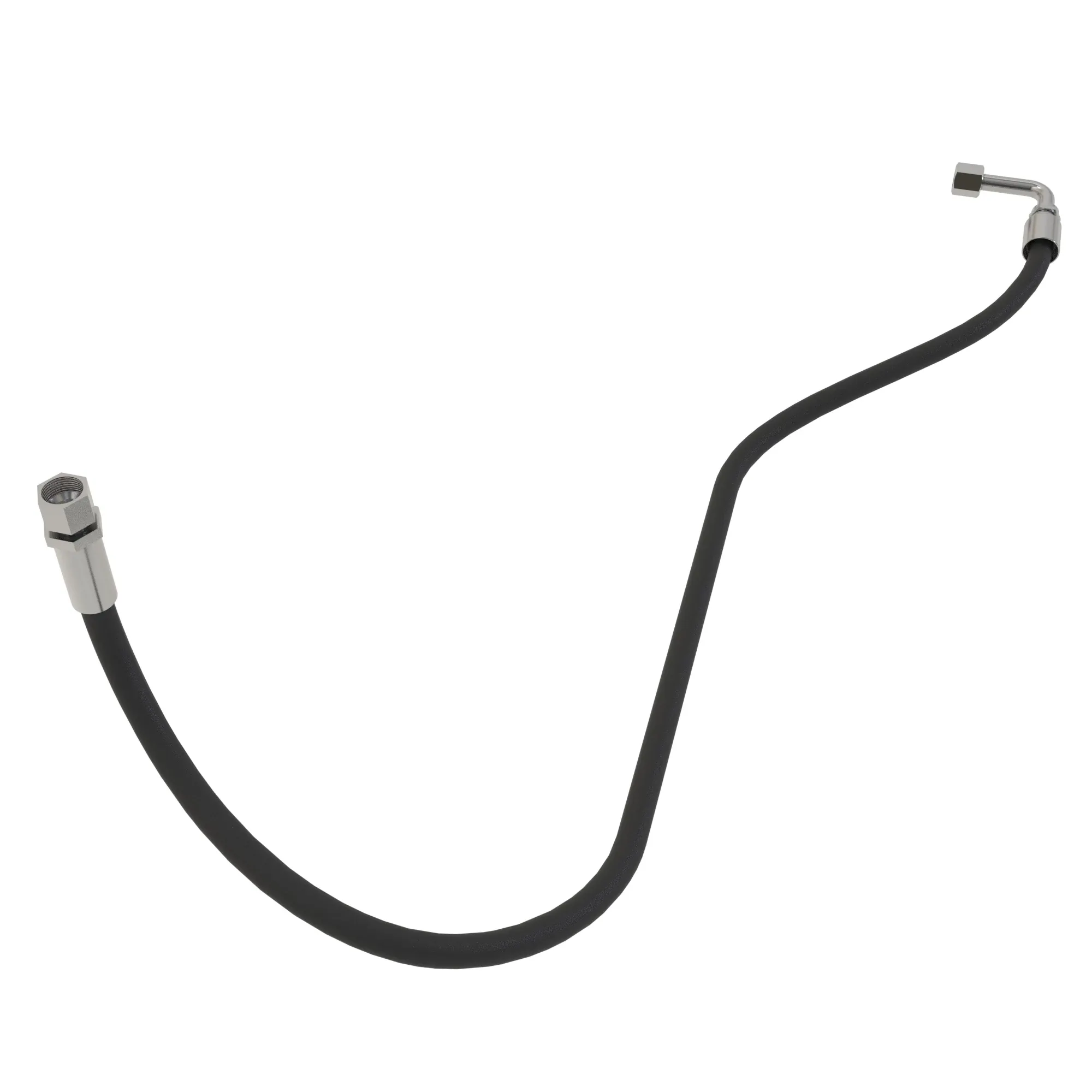 John Deere Hydraulic Pump to Grease Manifold Hose - AN372582