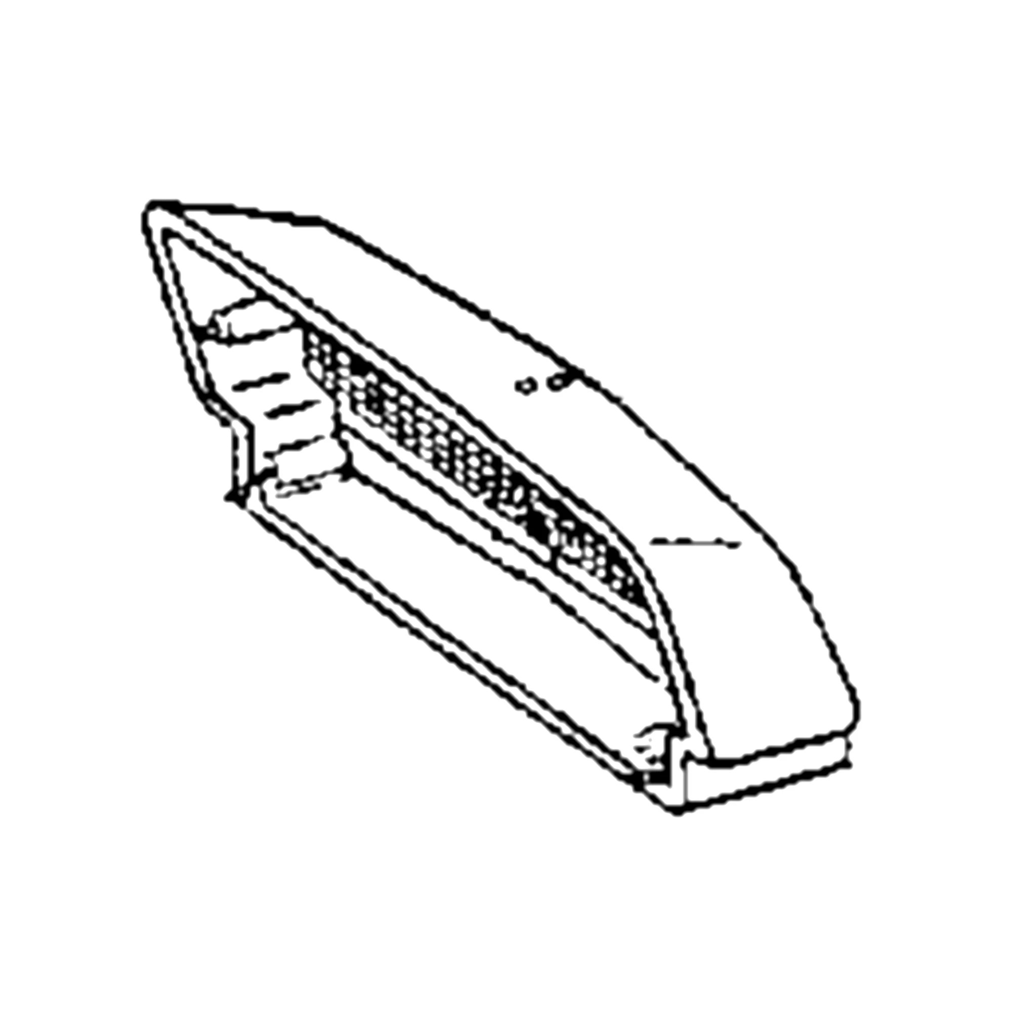 John Deere Hood Extension - R98628