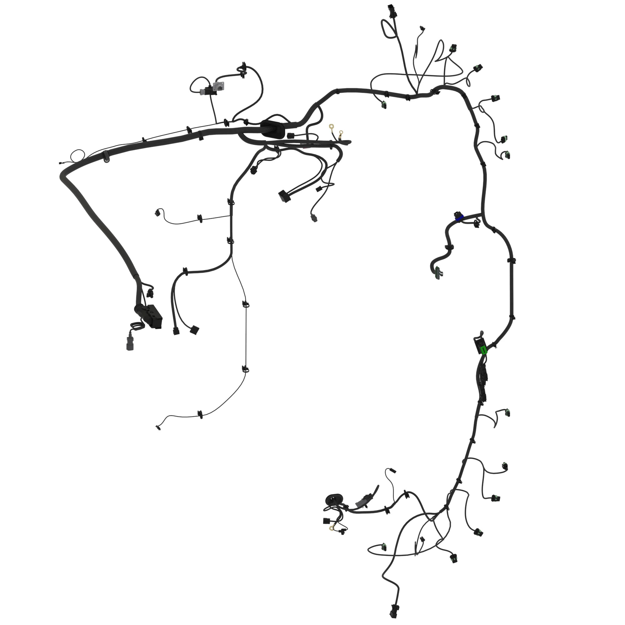 John Deere Cotton Roof Harness - AXE90141