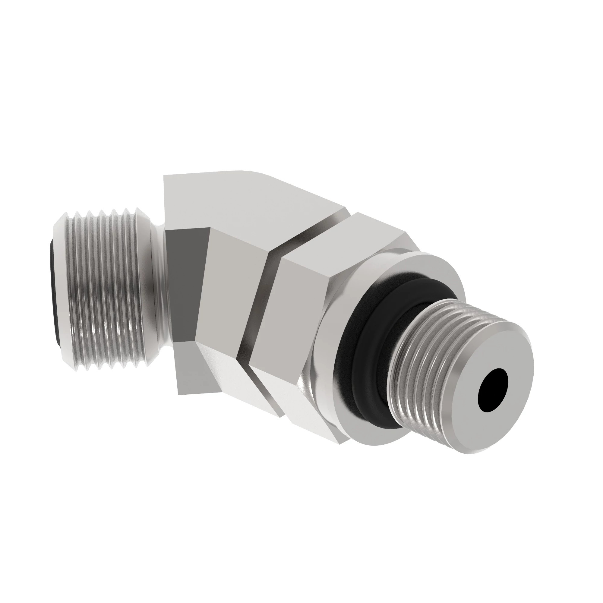 45 DEG ADJ STUD ELBOW(SDE45),S-RING