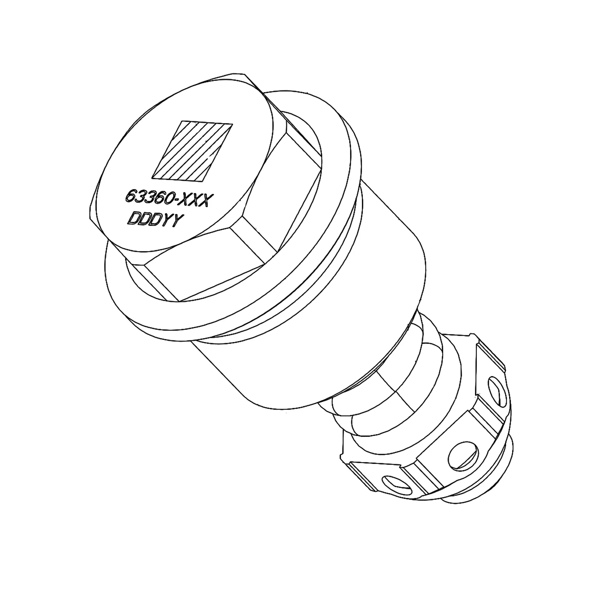John Deere Pressure Relief Valve - AT444007
