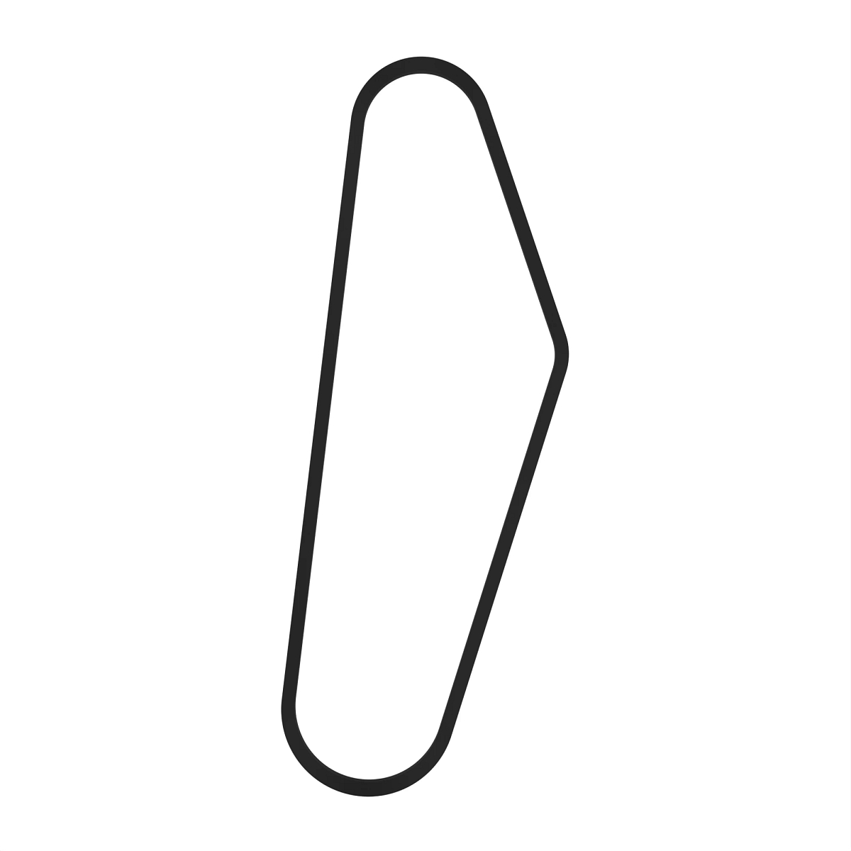 John Deere Powertrain Drive V-Belt, Effective Length 1073 mm (42.2 inch) - M154157