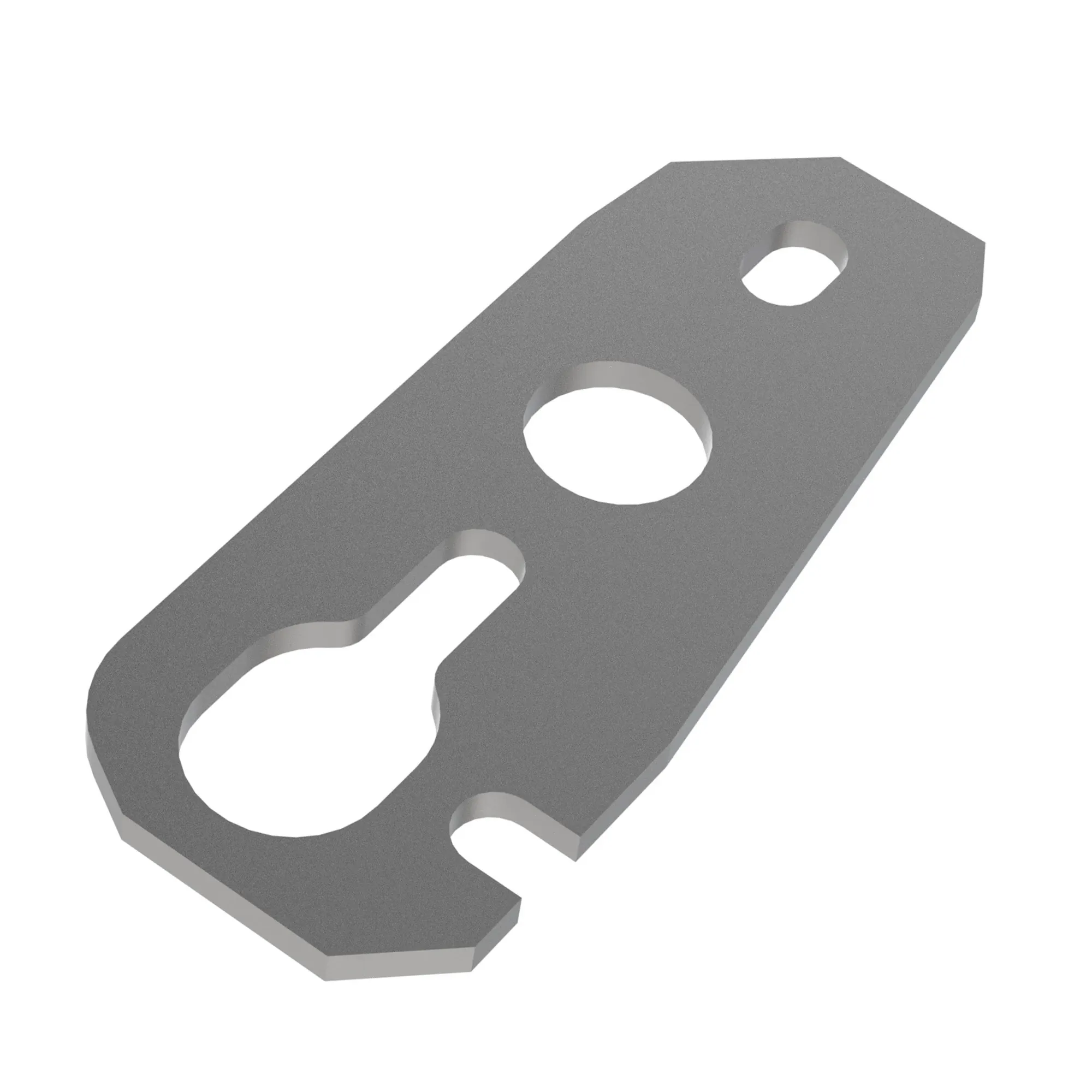 John Deere Lower Drum Stop Adjusting Plate - Z101224