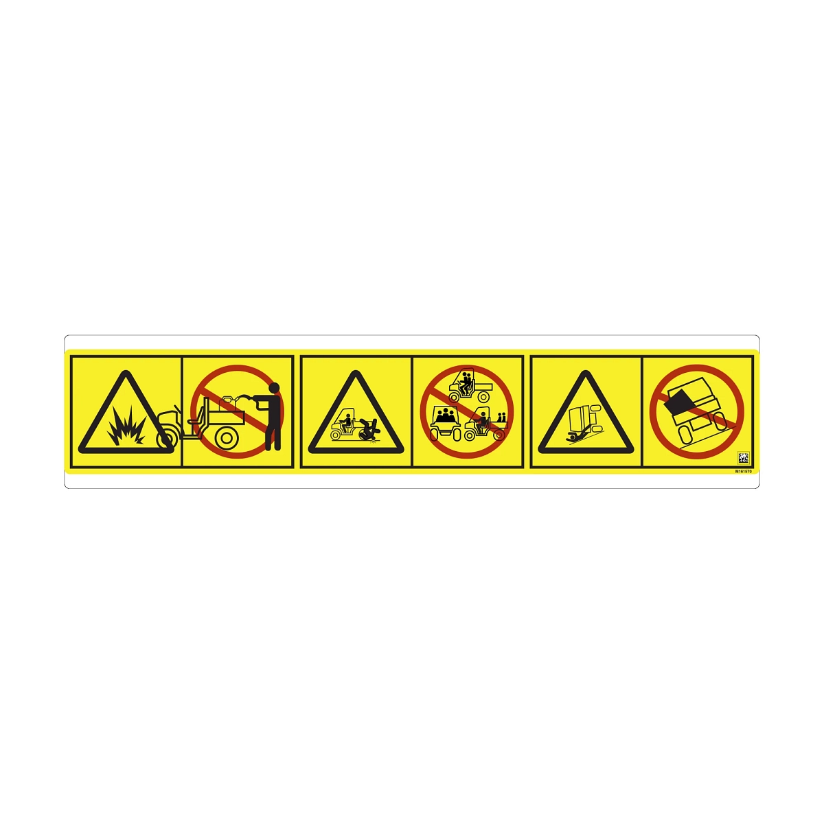 Label, Warning No Text Homologation