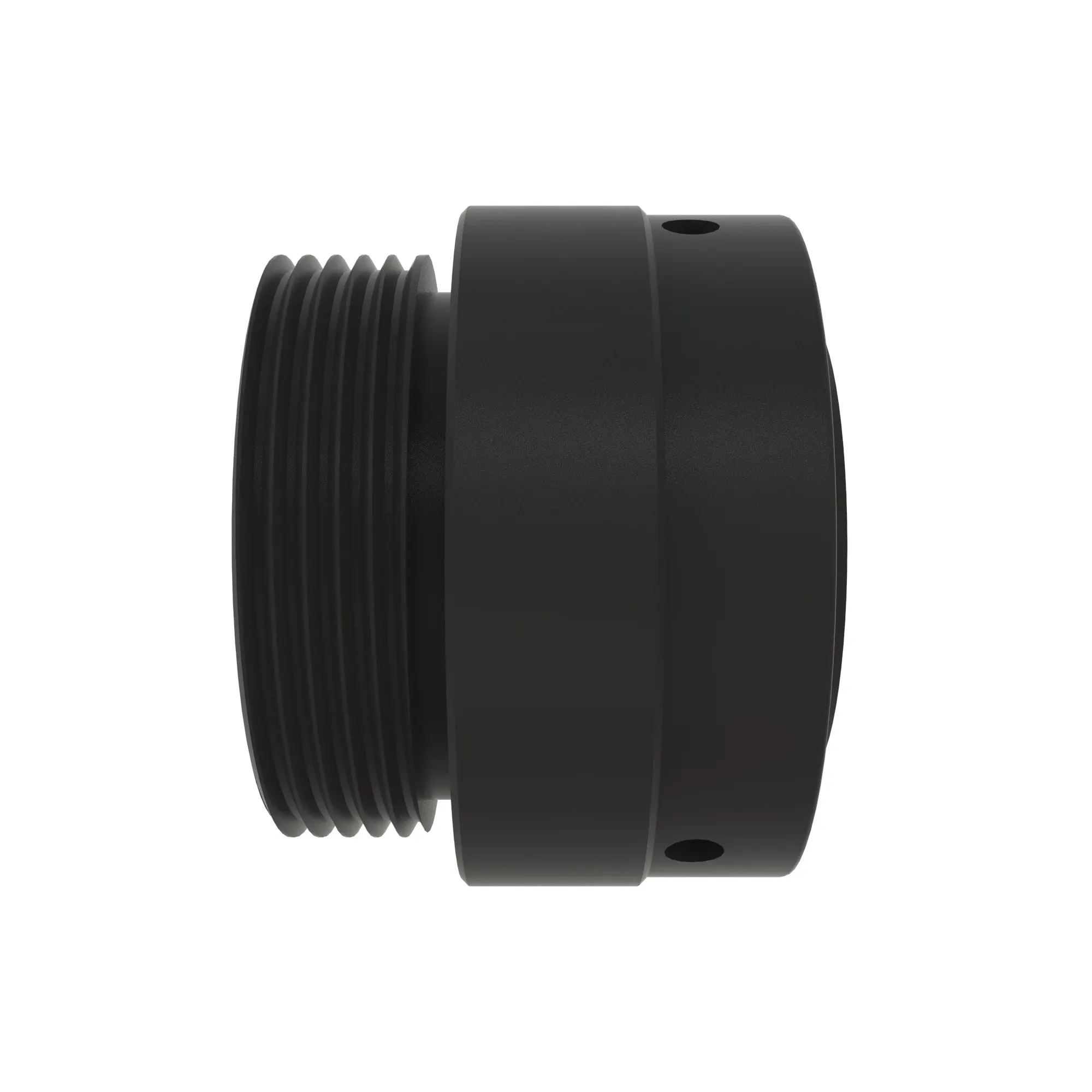 CONN DEUTSCH HDP20 19W FS BLK PLSTC