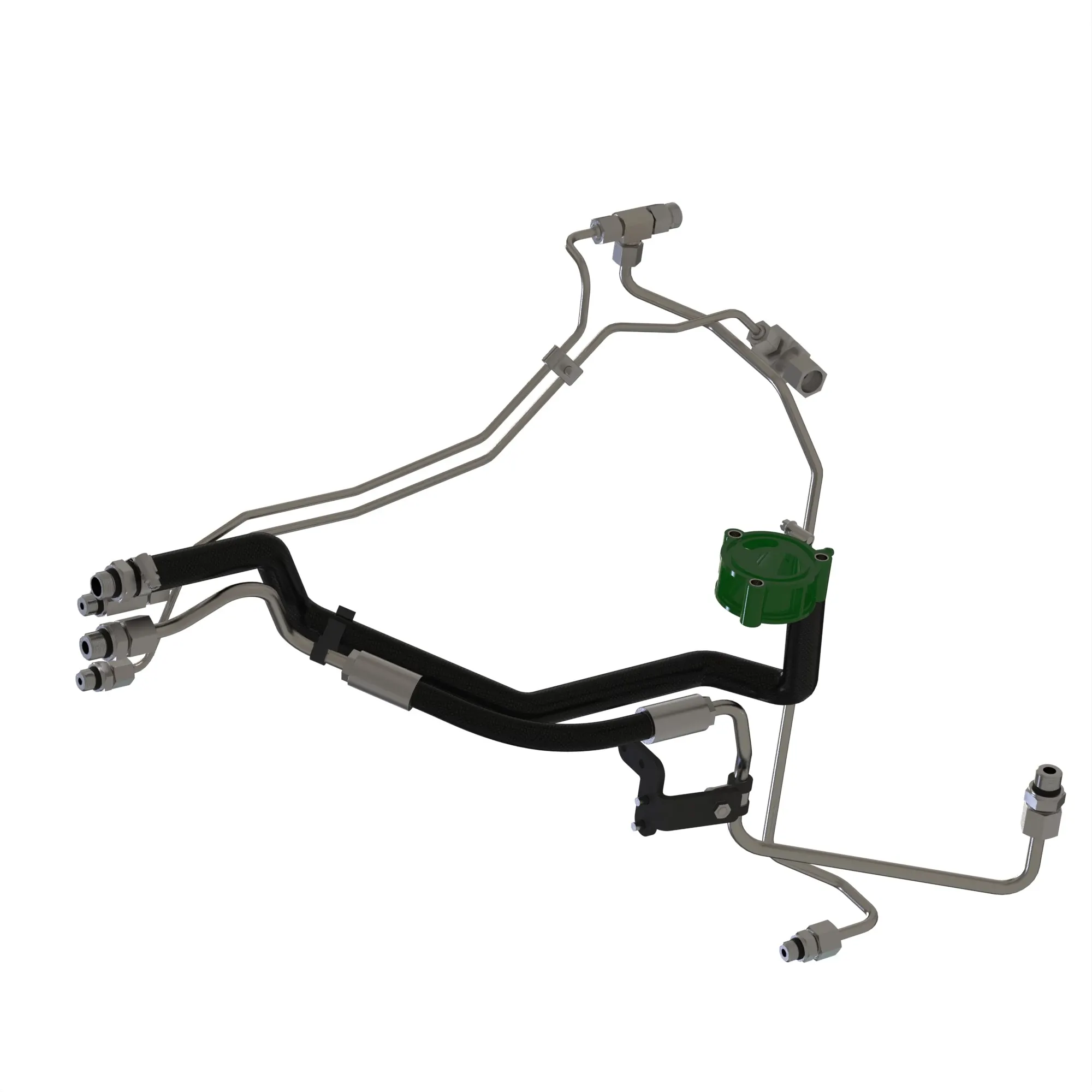 John Deere Hydraulic TBV Brake Line - BL17209