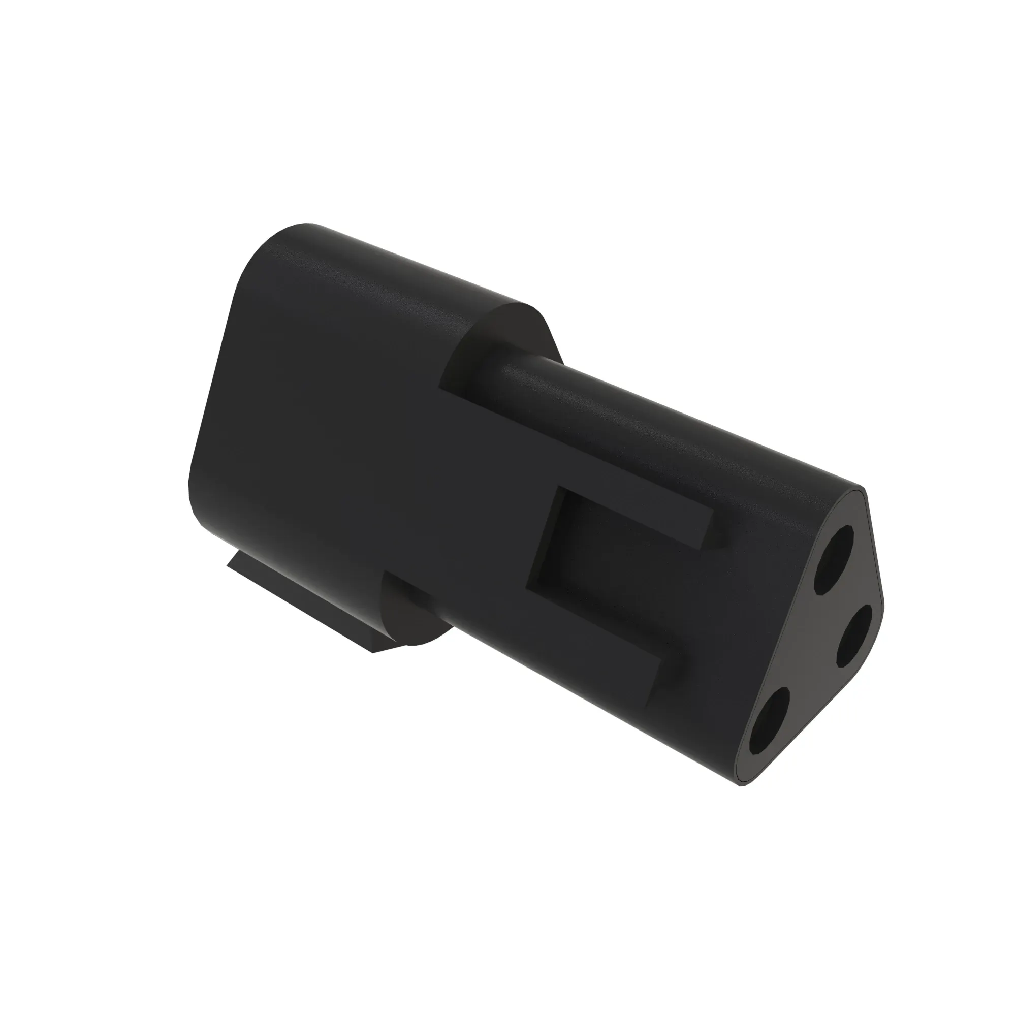 CONN DEUTSCH DT 3W FS BLK PLSTC