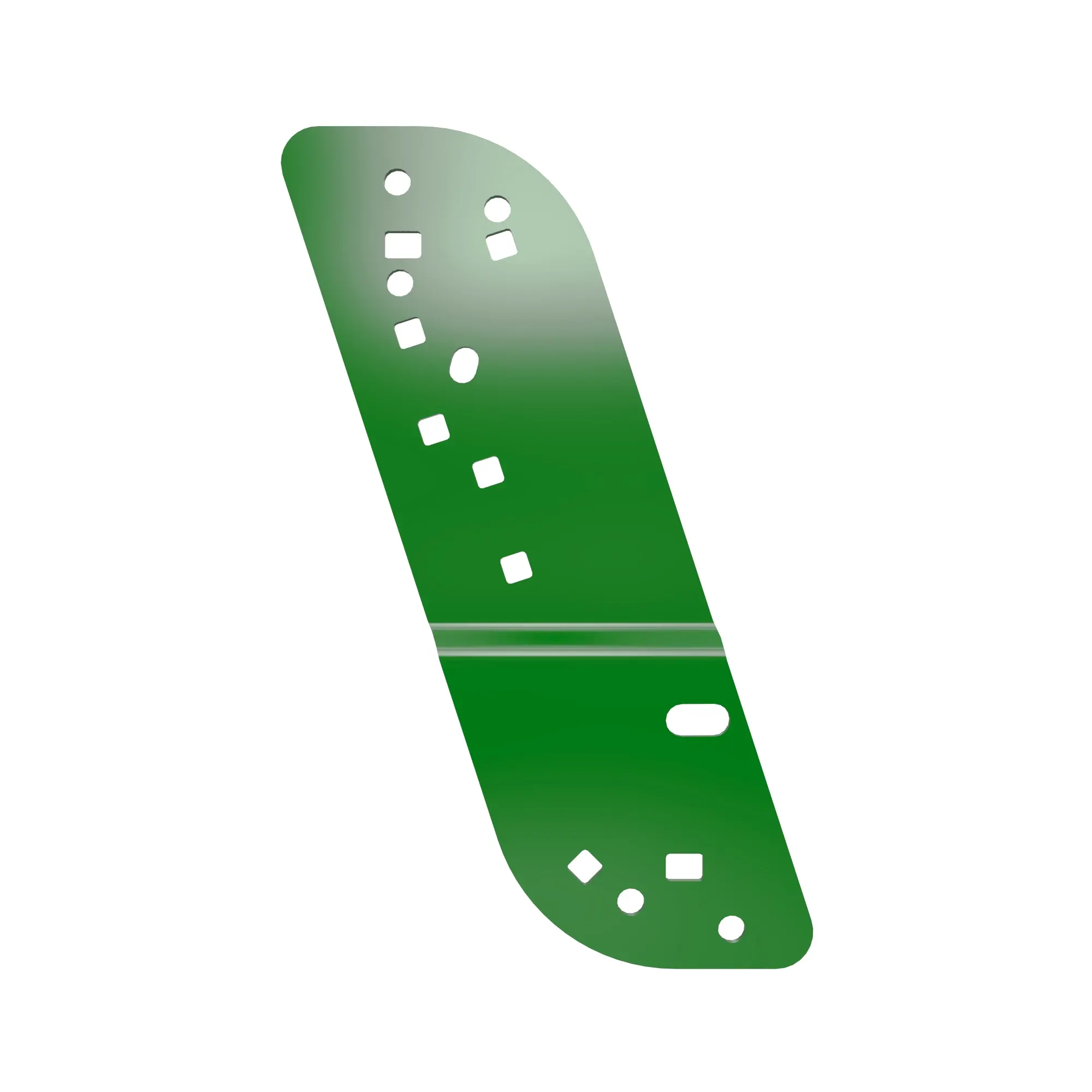 PLATE, LARGE, BOTTOM REAR SIDERAIL