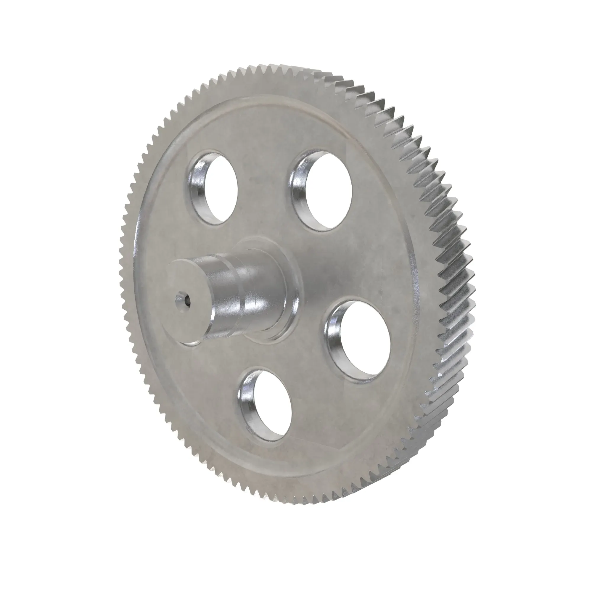 GEAR, Z=102, m=2.5, HELIX=18 DEG