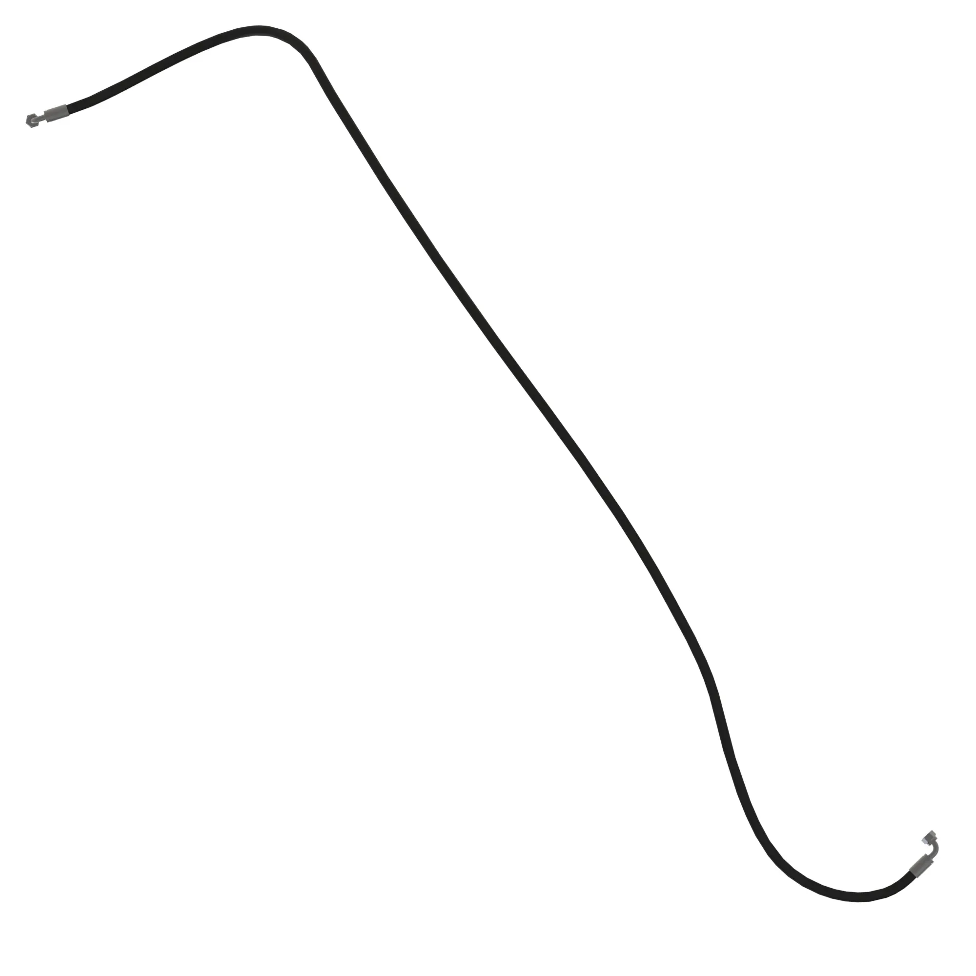 John Deere Bent Stem Hydraulic Hose - AT522679