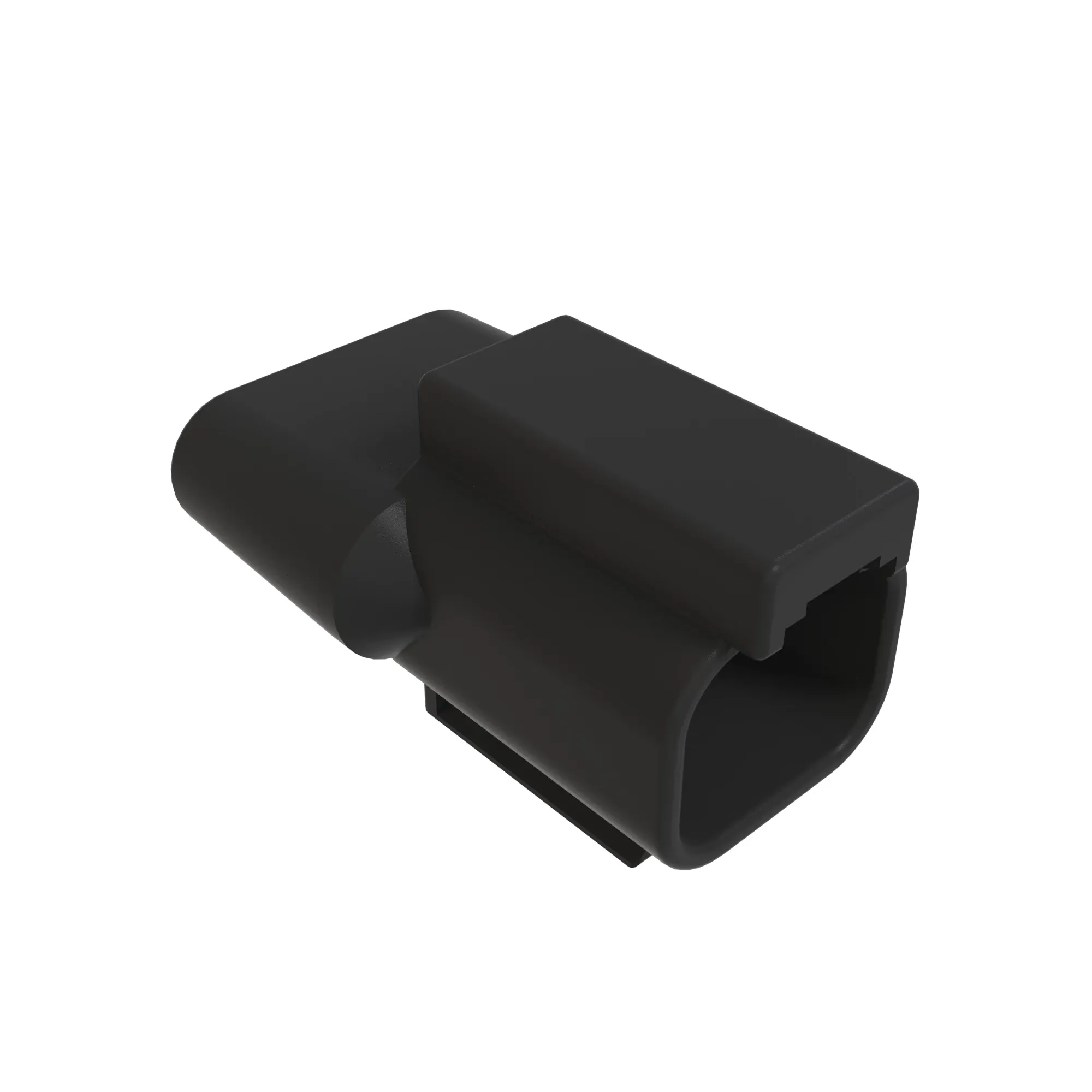 CONN DEUTSCH DT 2W MS BLK PLSTC