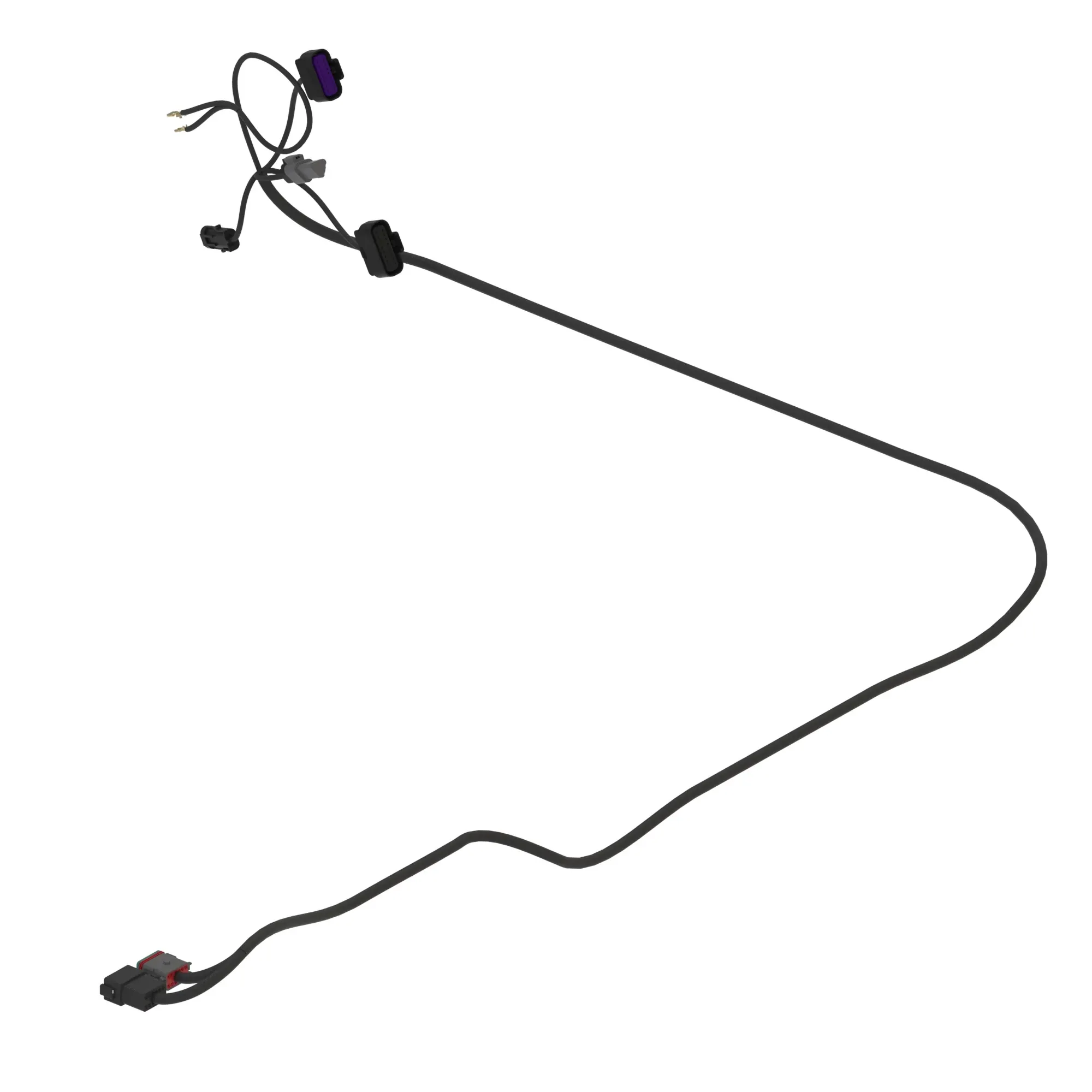 John Deere Monitor Wiring Harness - AT437026