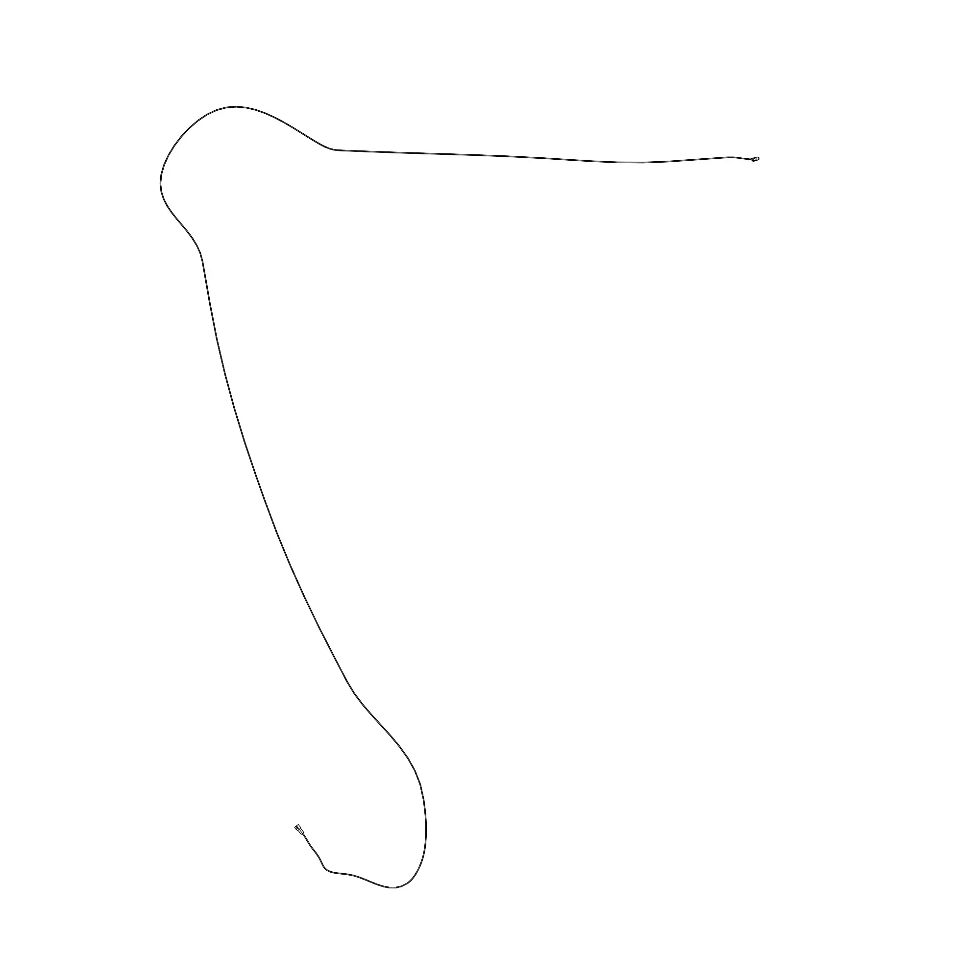 John Deere Saw Speed Wiring Harness - F388743