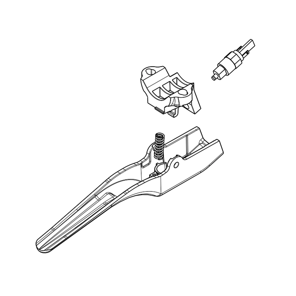 Control Lever, Cwbm Operator Presce
