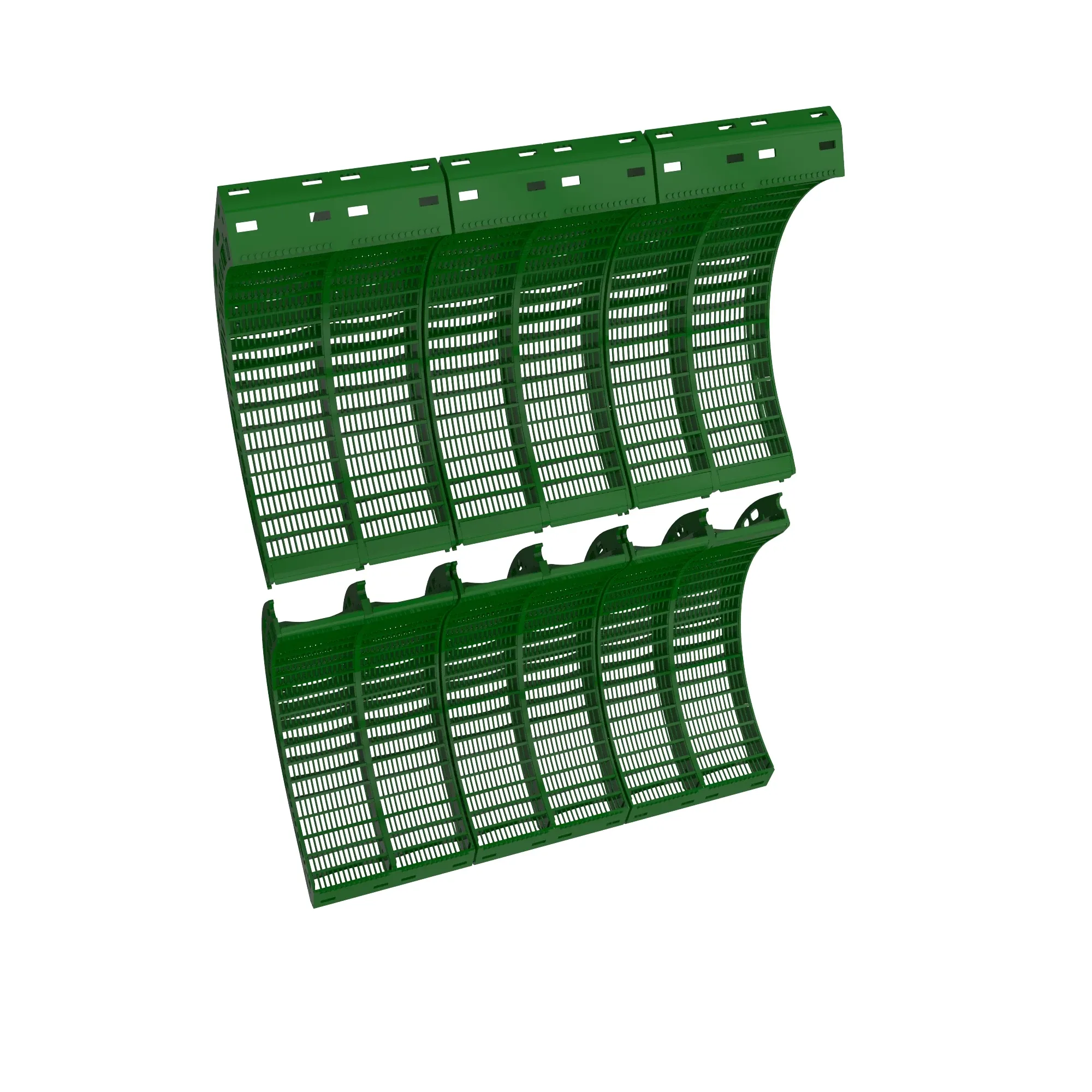 John Deere Narrow Spaced Small Wire Concave Kit - BXE11377