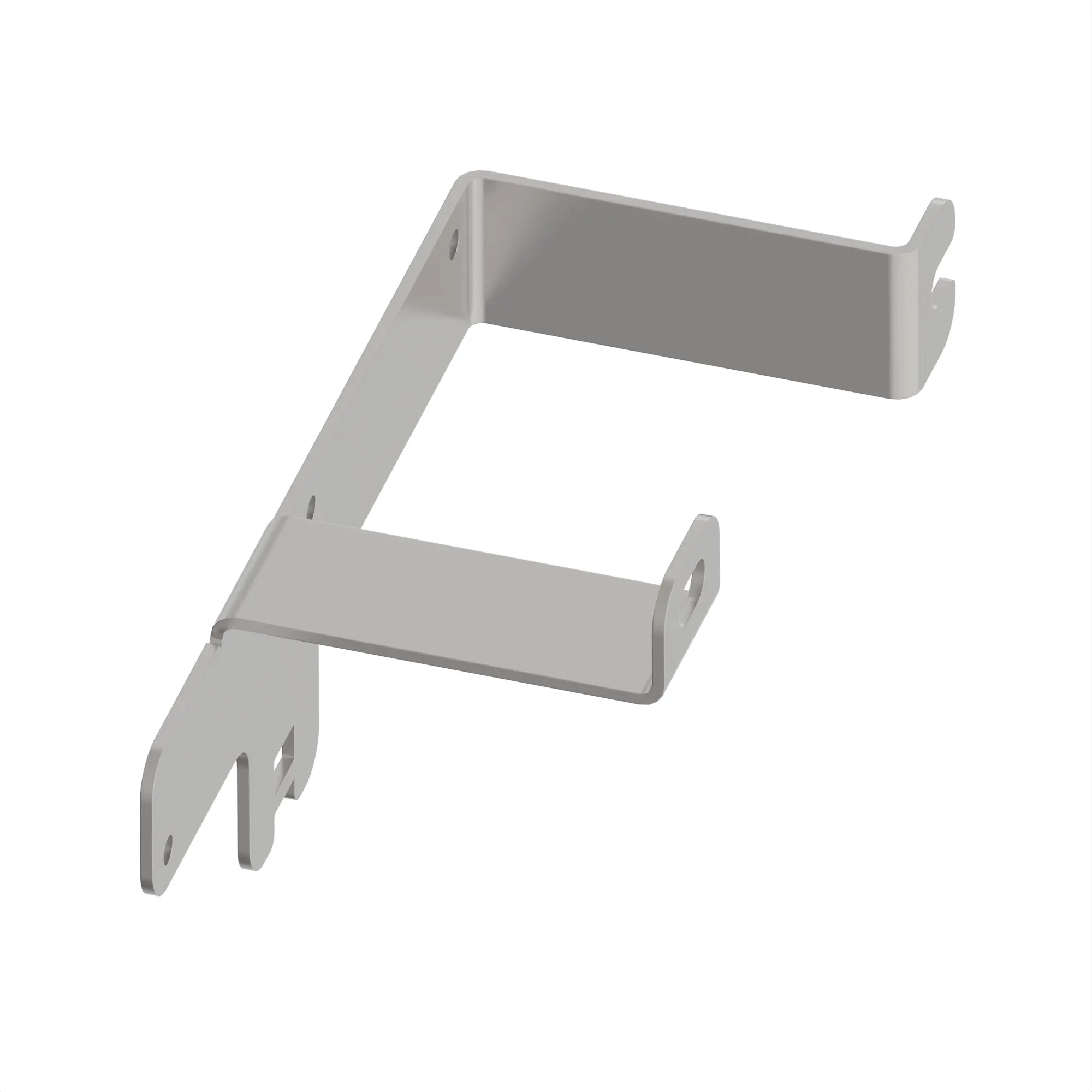 BRACKET, DOUBLE HOLE RETAINING