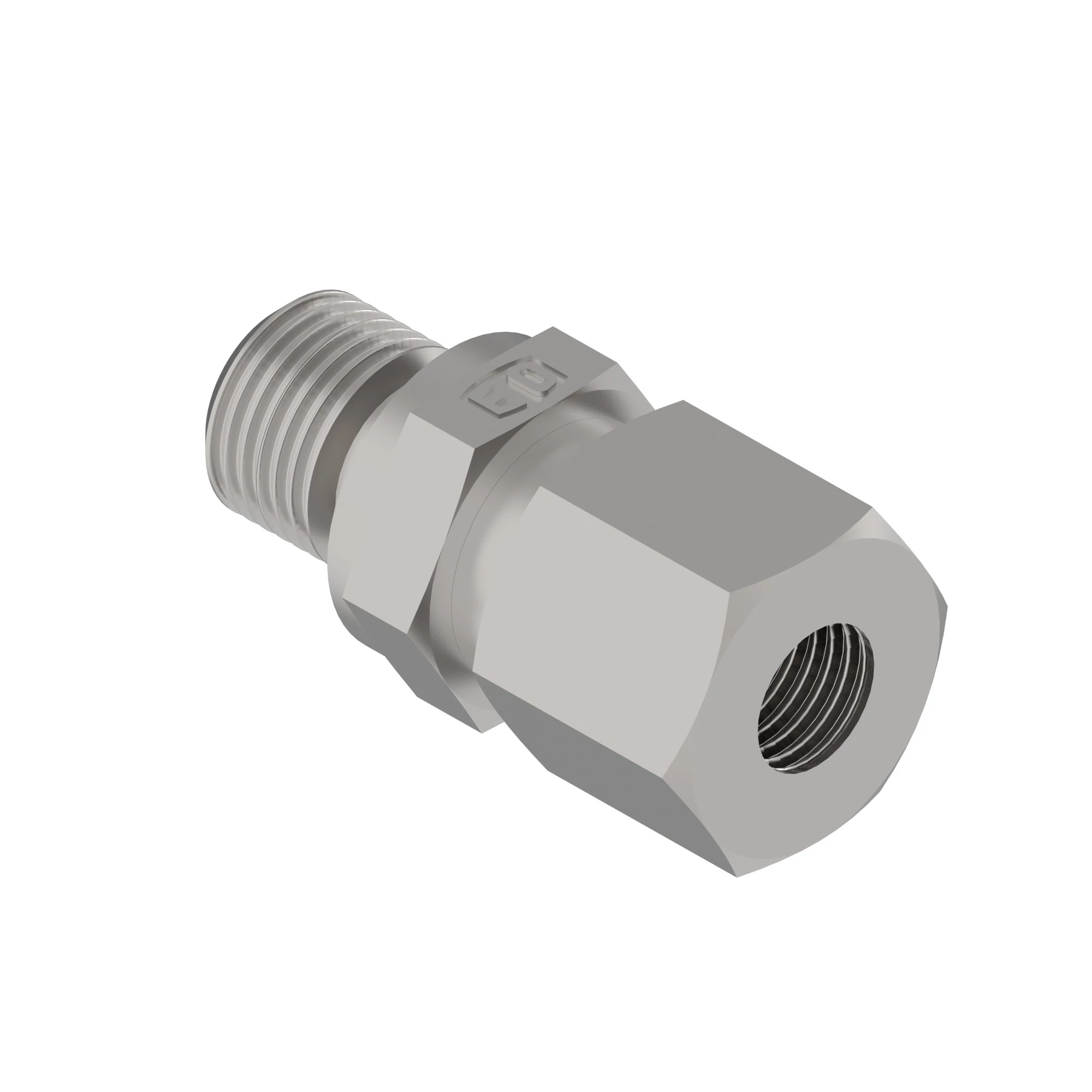 John Deere Male Straight Swivel Fitting - FH314881