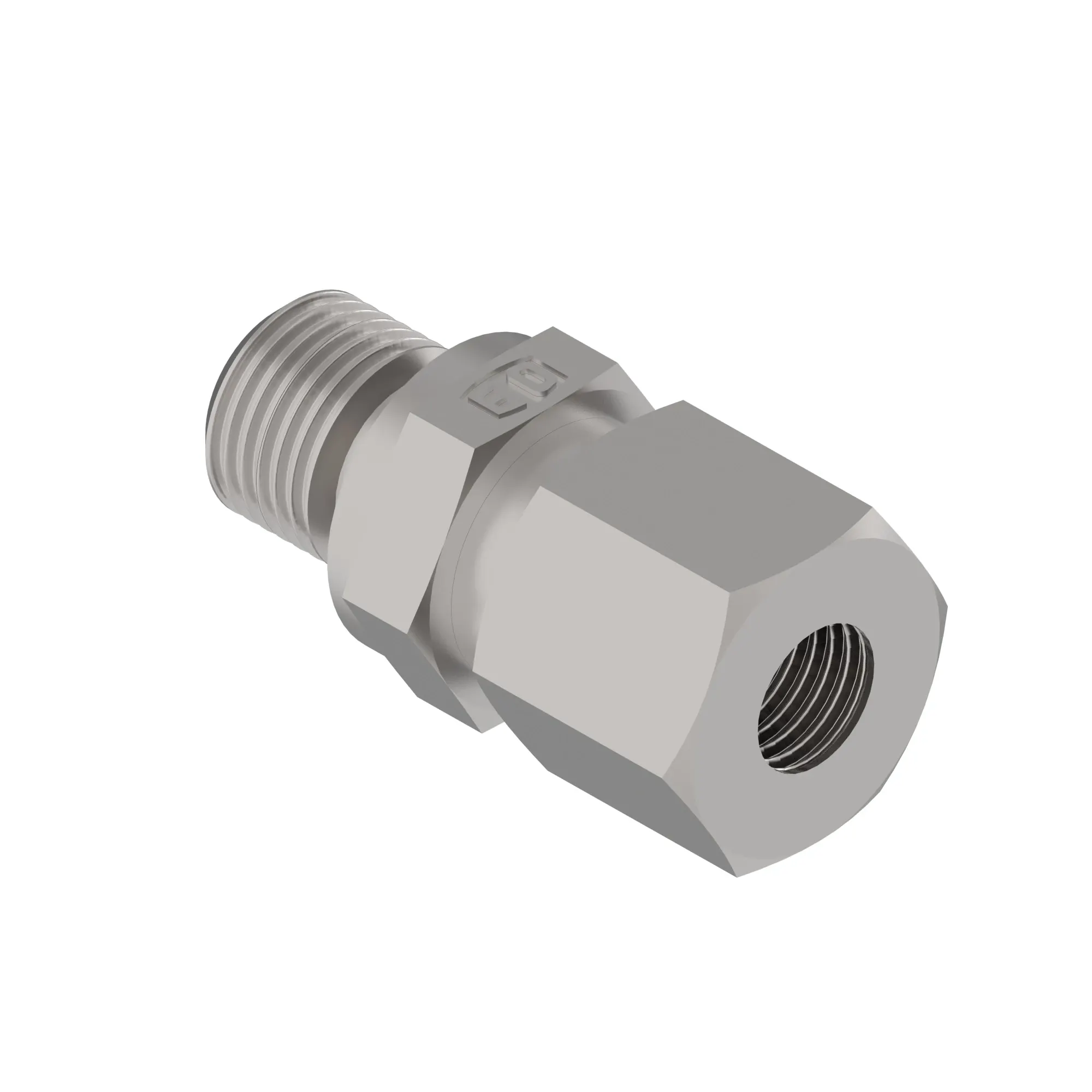 John Deere Male Straight Swivel Fitting - FH314881