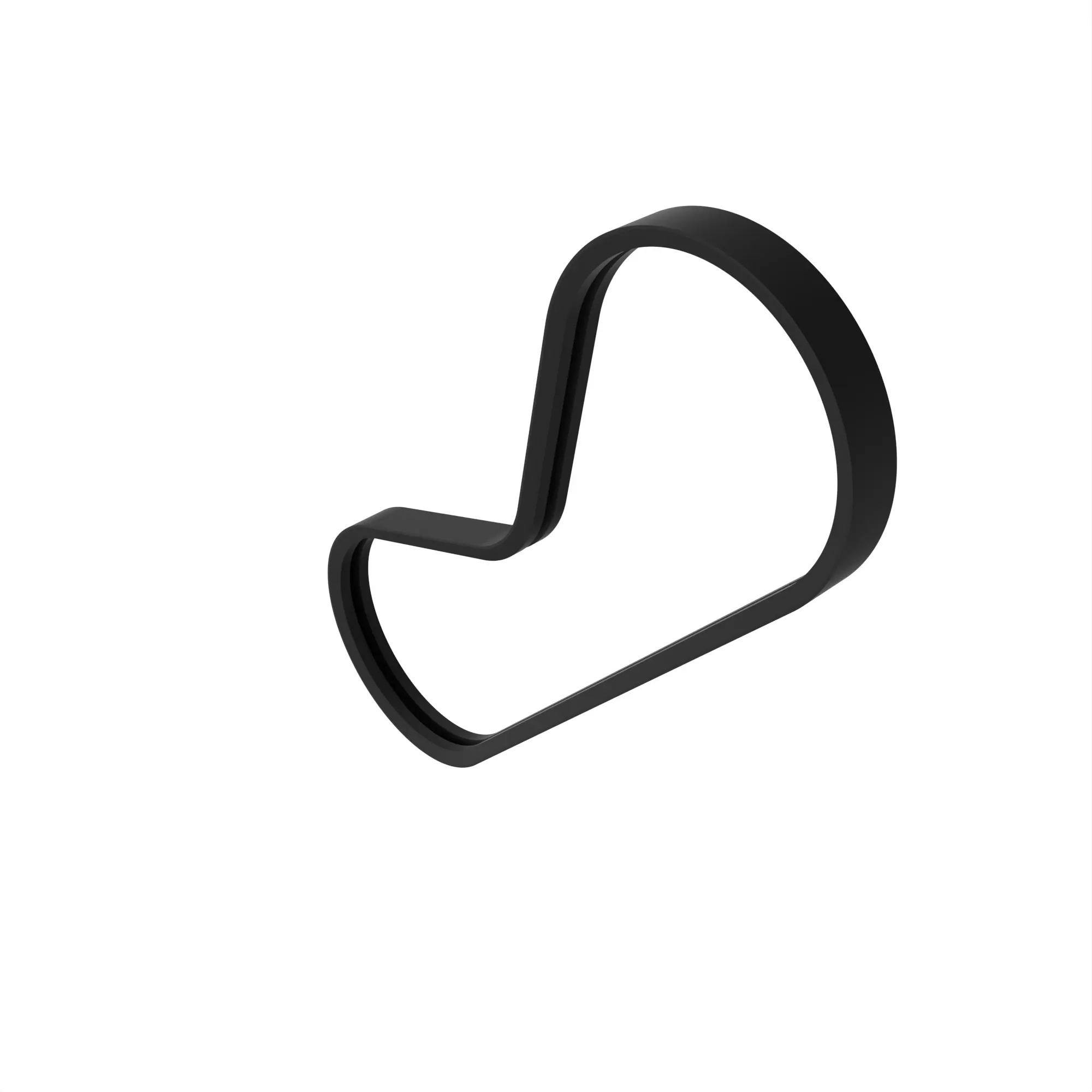 John Deere 2HB Section Radiator Fan Drive V-Belt, Effective Length 1610.0 mm (63.4 inch) - HXE137654