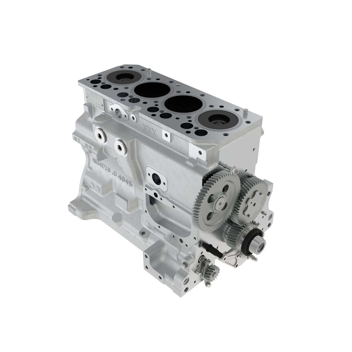 Short Block Assembly, 4 Cyl, Pt-M
