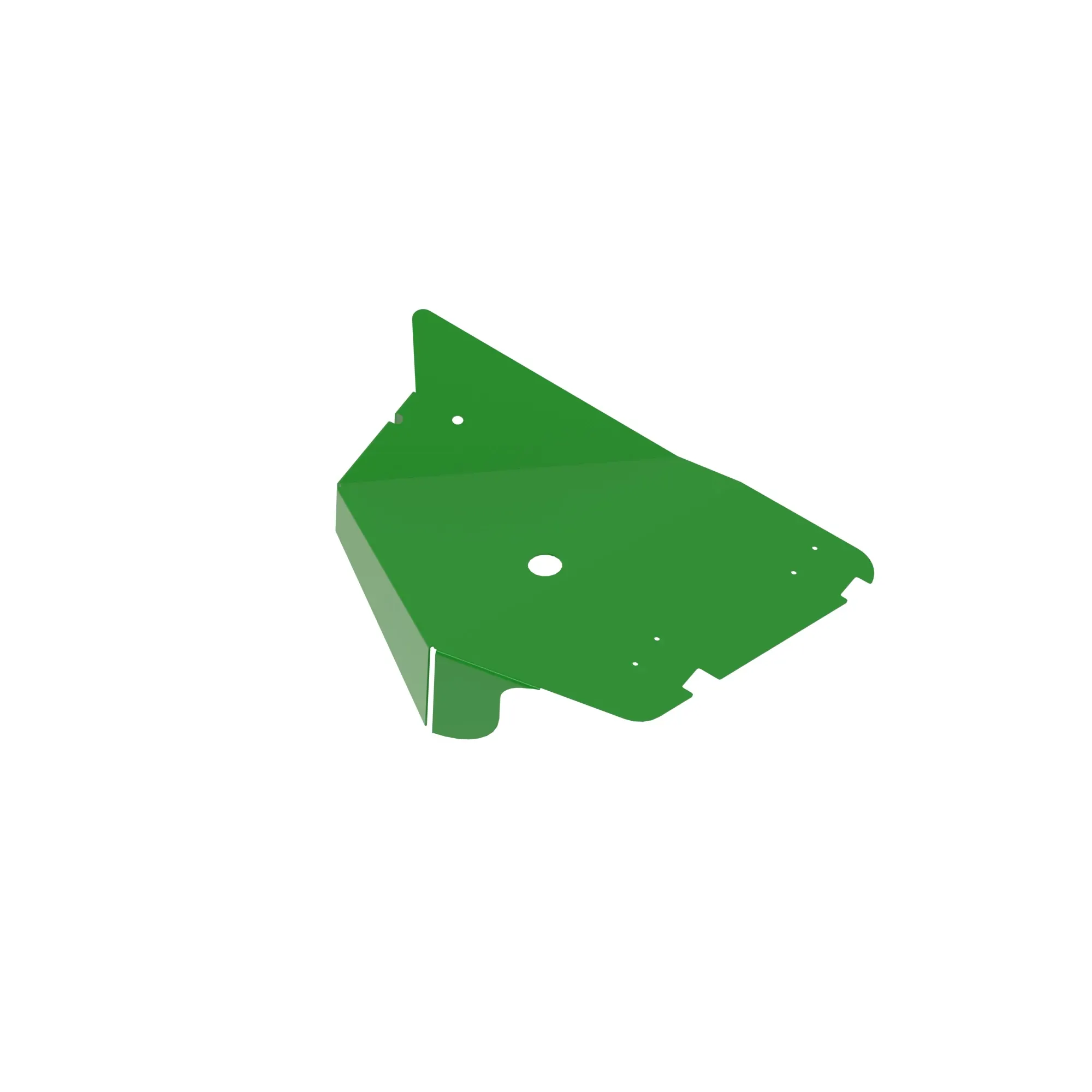 John Deere Mower Drive Belt Shield, Right Side - M131175