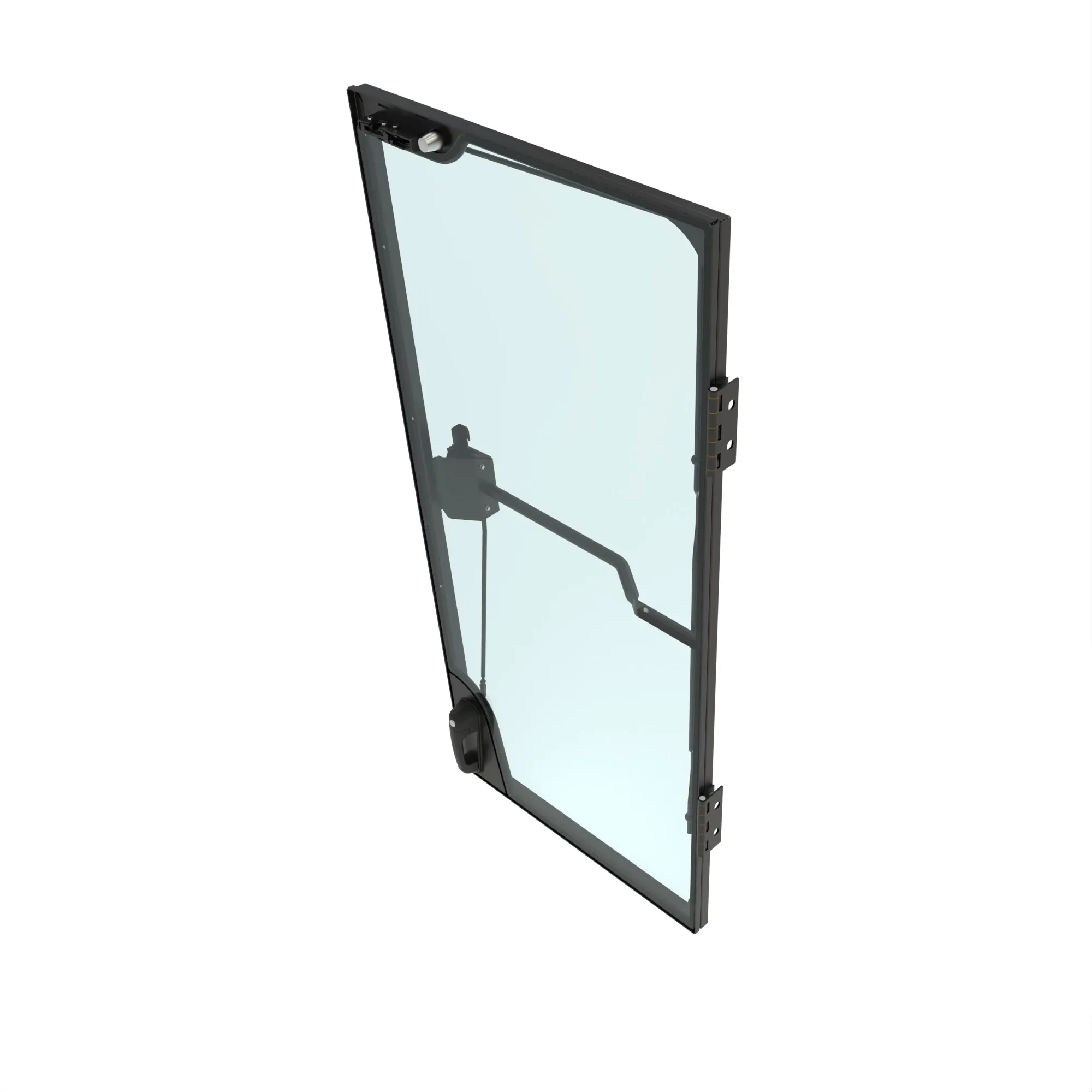 John Deere Left Side Cab Glass Door - AT439390