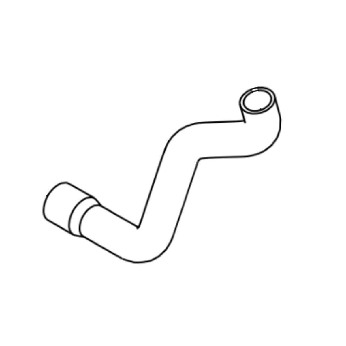 John Deere Lower Radiator Hose - T410845