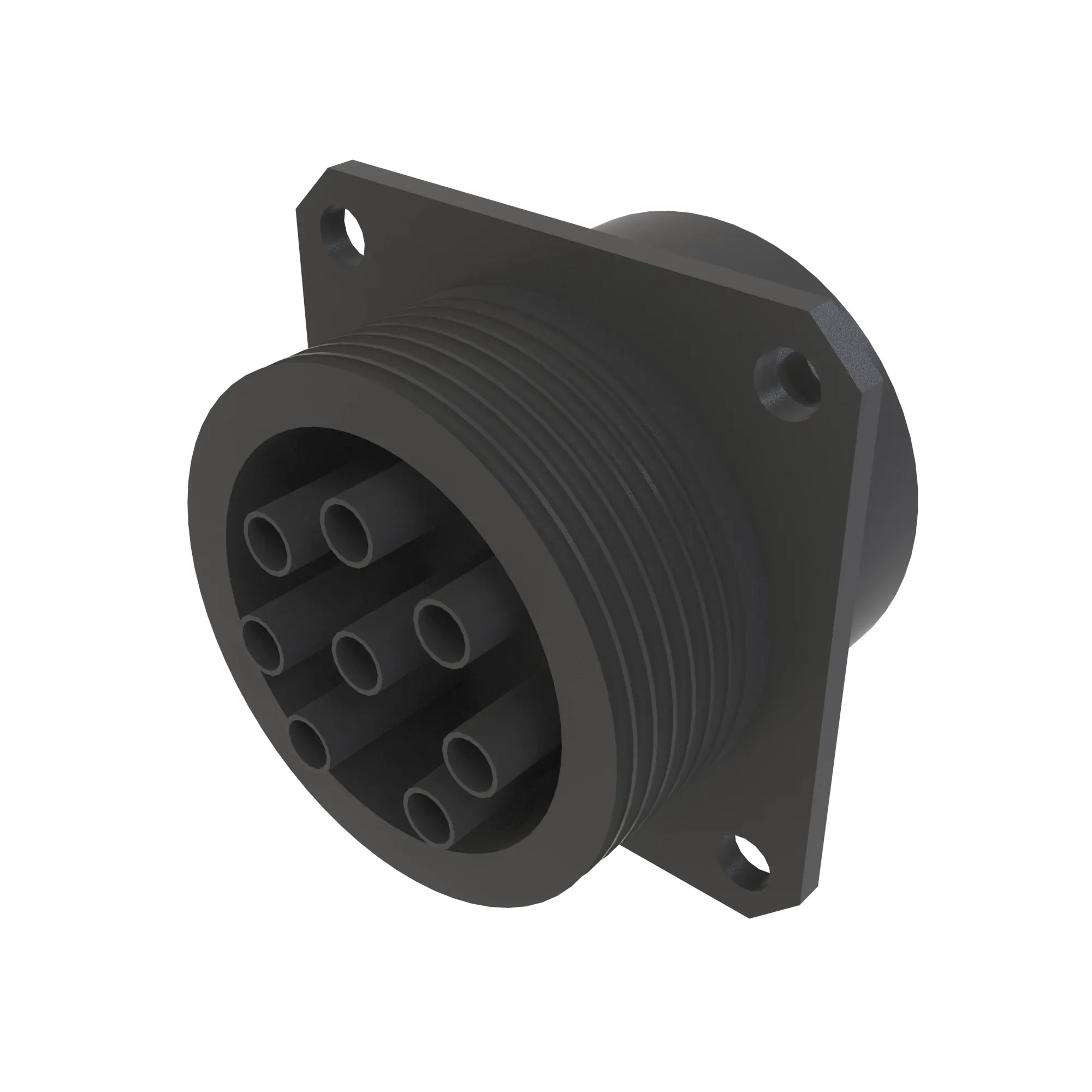 John Deere Black External Electrical Connector Housing - 57M11629