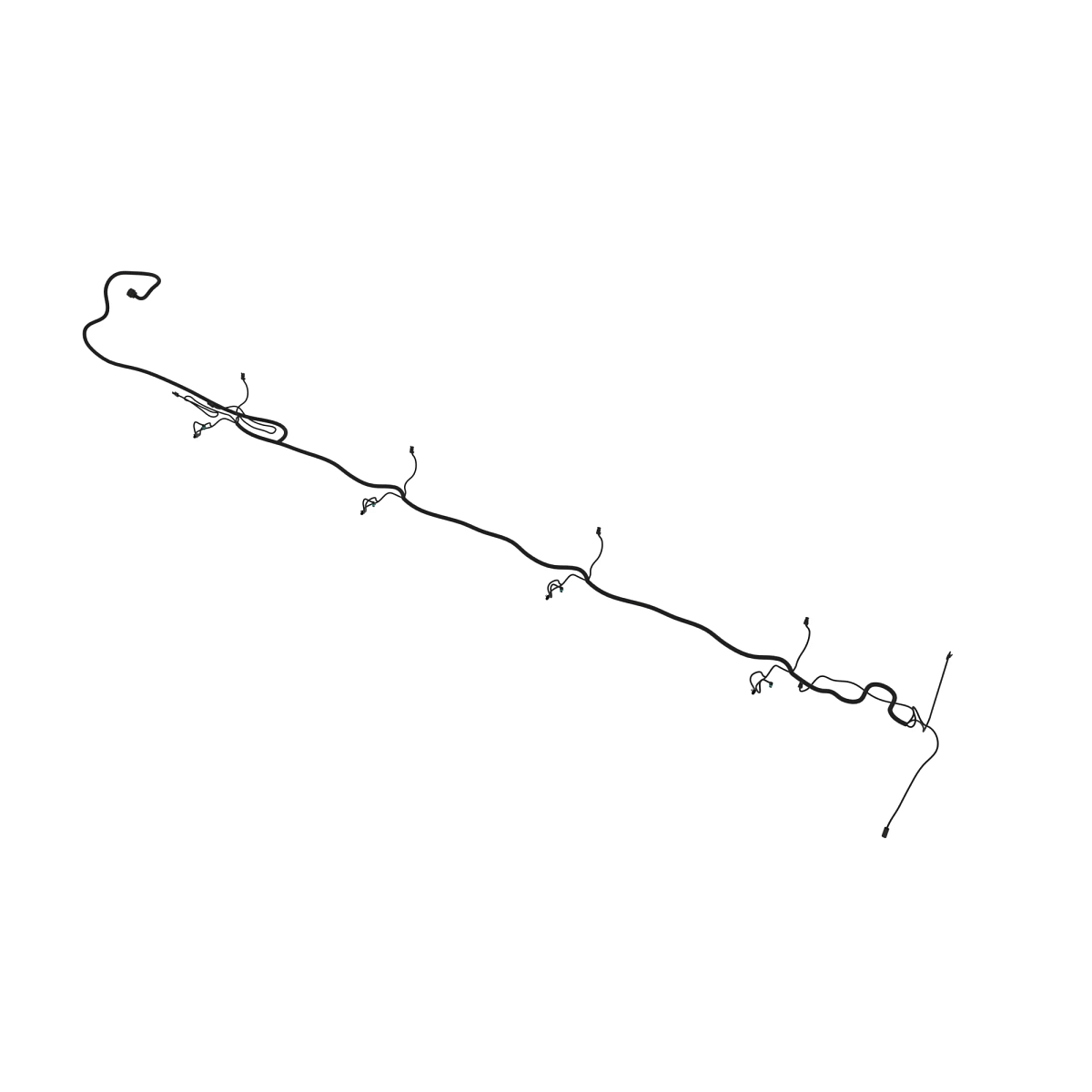 HARNESS ASSY, 7460 4-ROW W/ EHHC