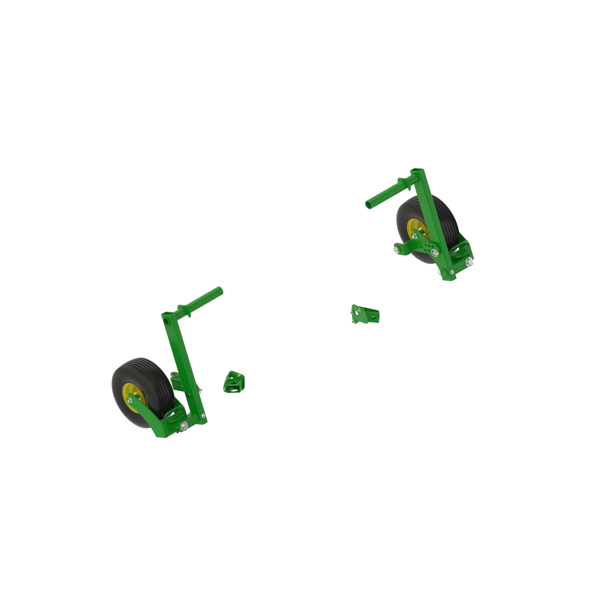 John Deere Pivoting Caster Action Pickup Gauge Wheels - BCC10131
