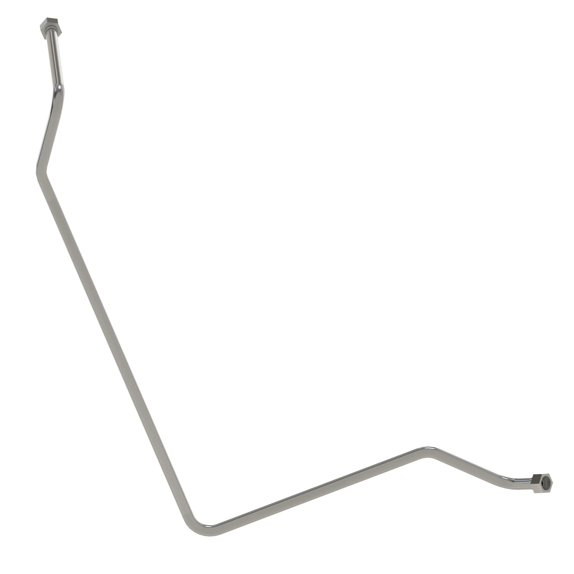 PIPE ST37.4NBK ZN-25X3-LENGTH 2238