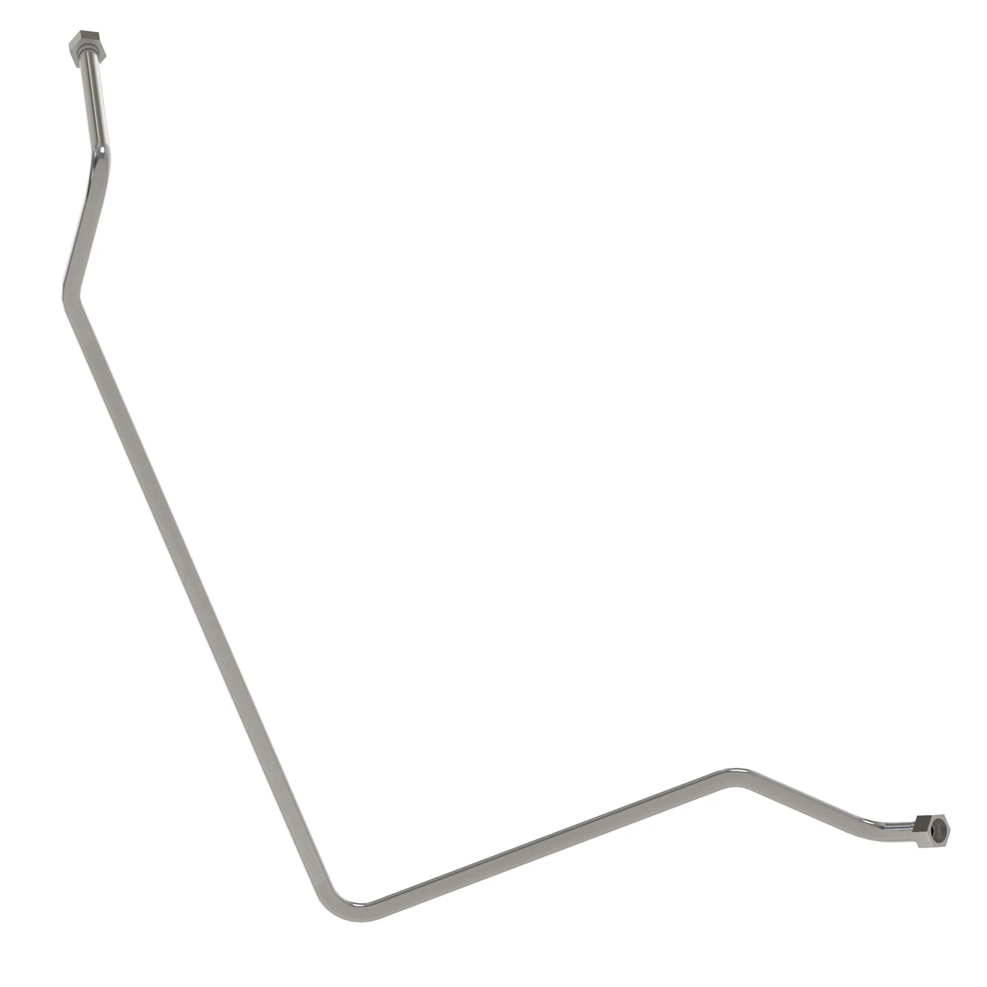 PIPE ST37.4NBK ZN-25X3-LENGTH 2238