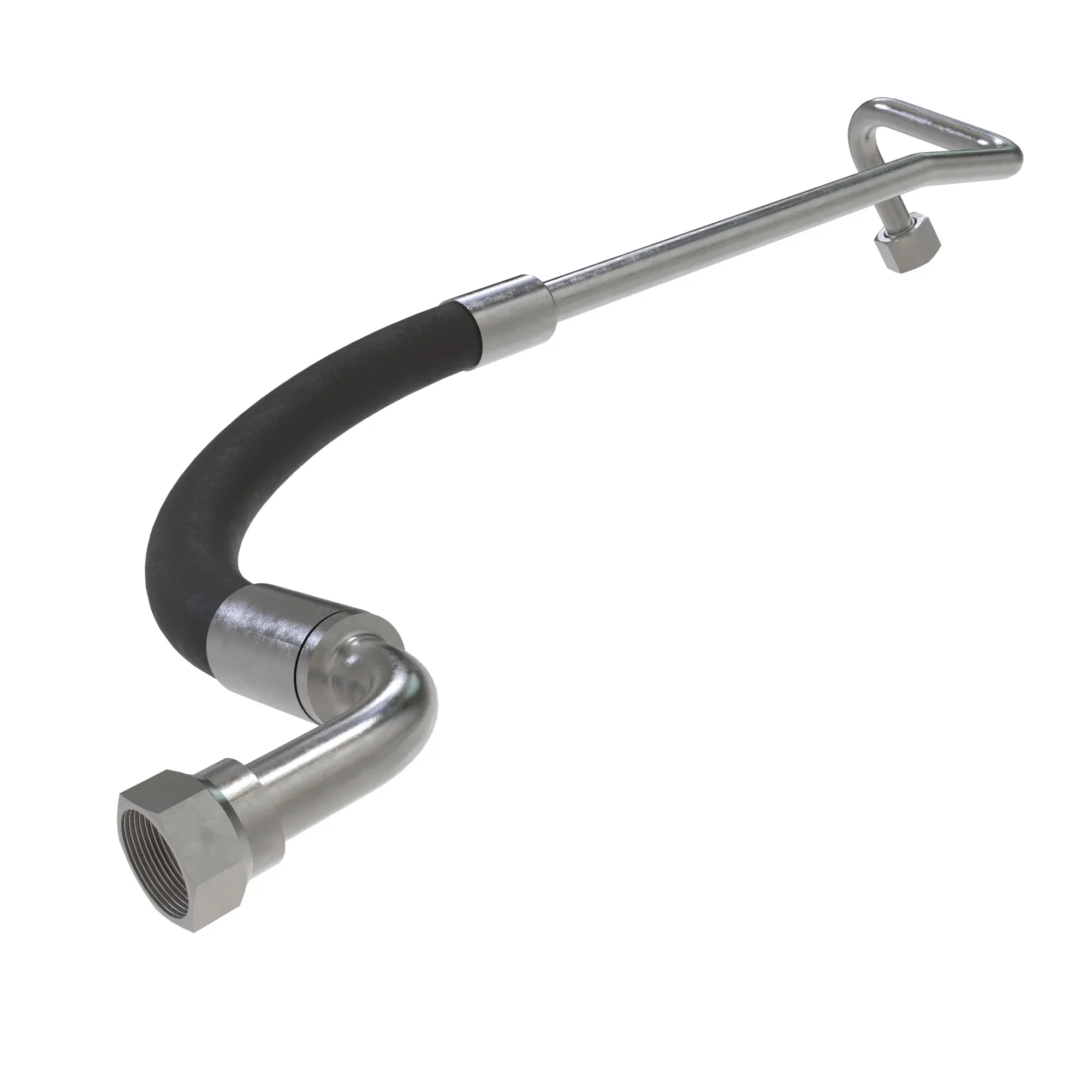 John Deere Steering Supply Oil Line - RE580772