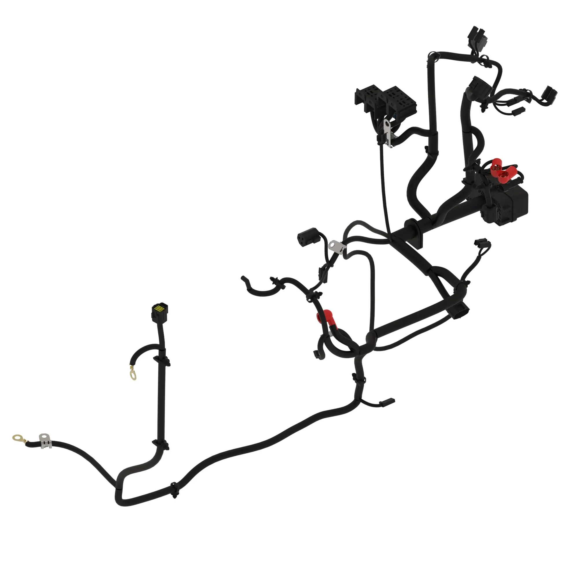 John Deere Front Wiring Harness with Park Brake - SJ40632