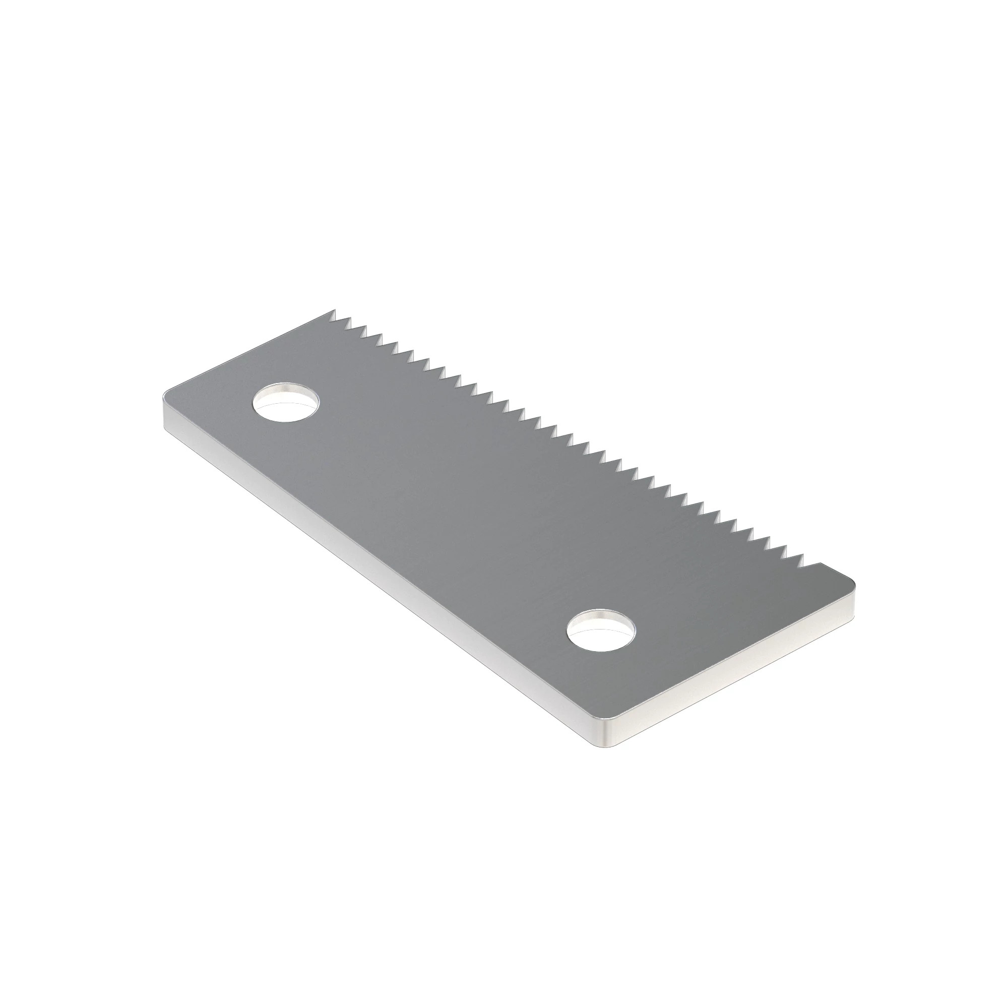 LEDGER PLATE SERRATED