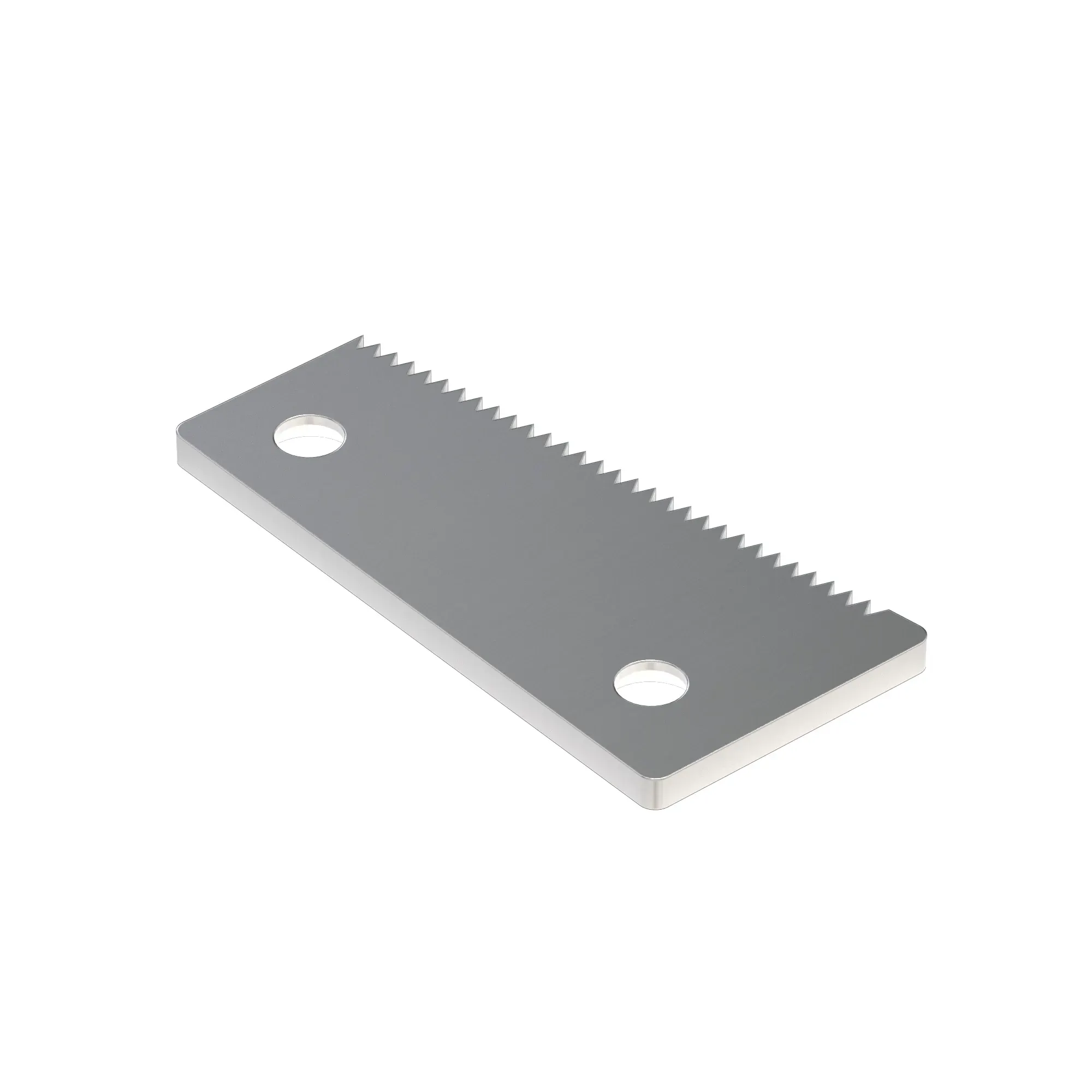 LEDGER PLATE SERRATED