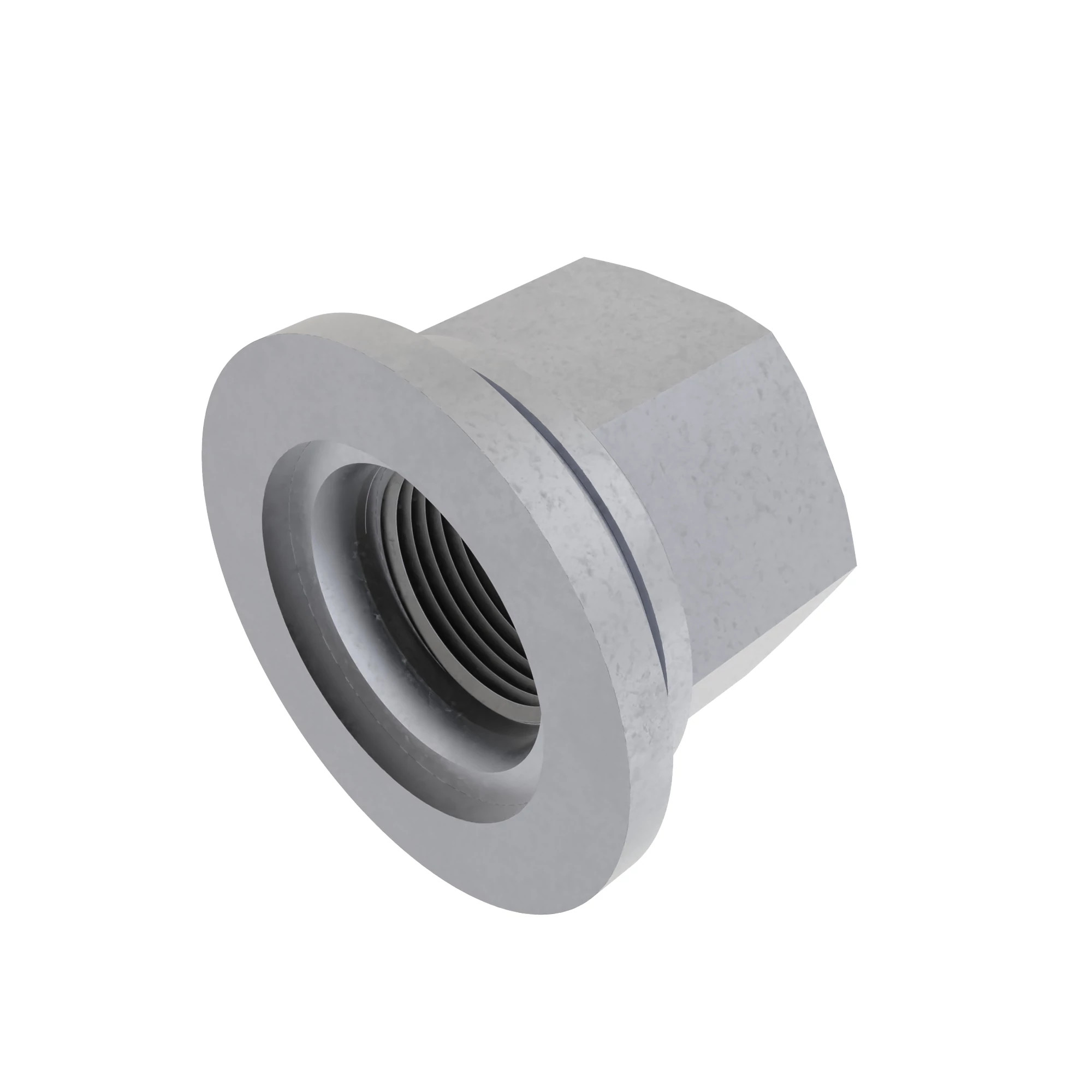 John Deere Hexagonal Crown Nut, 7/8" - R10063