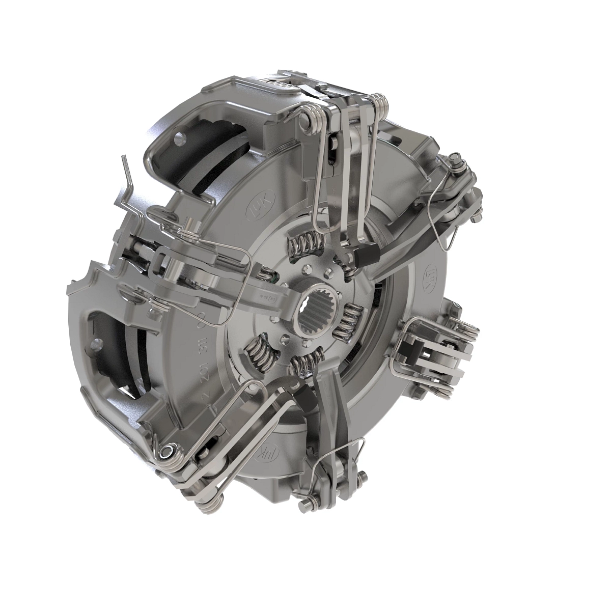 Clutch, Traction Disk and Pressure