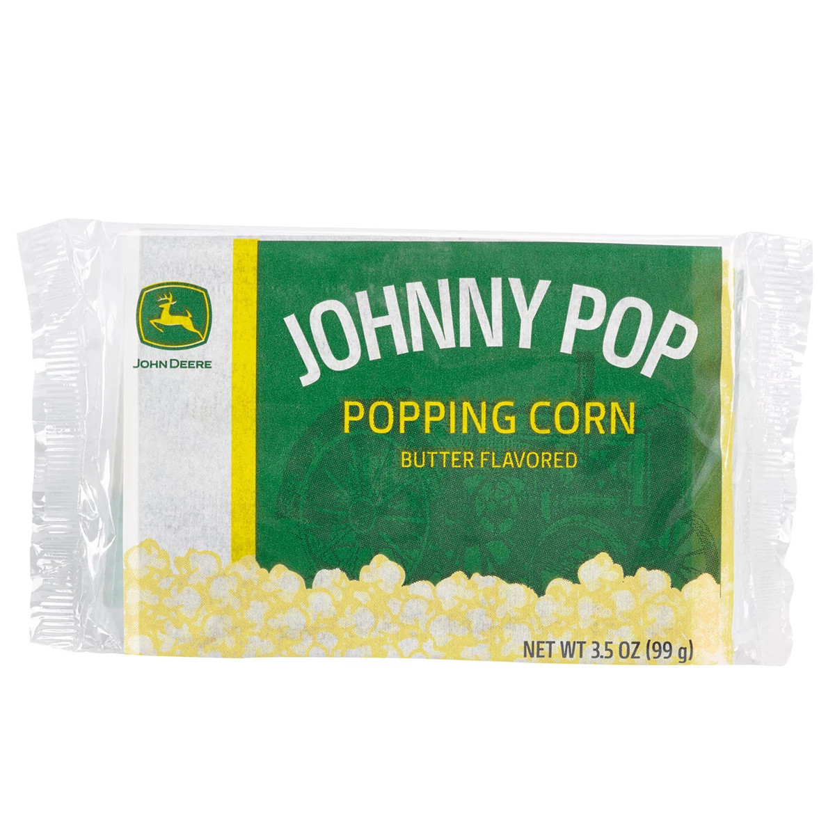 "Johnny Pop Butter Popcorn"