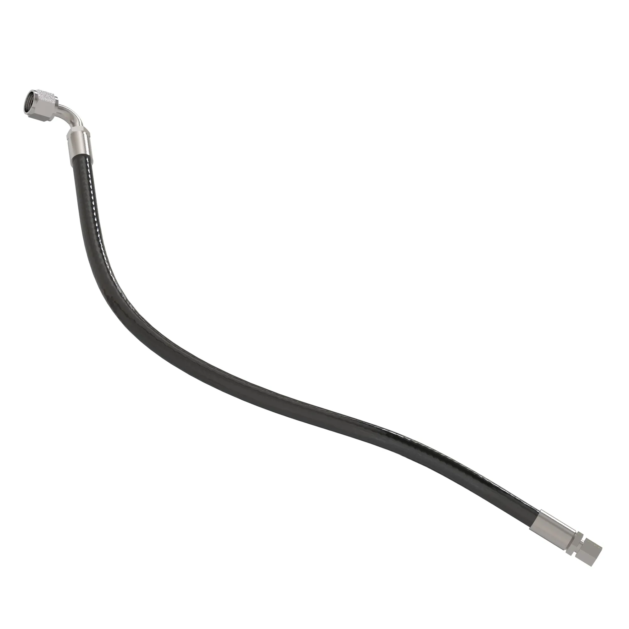 John Deere Feed Roller Hydraulic Hose - CB11437139