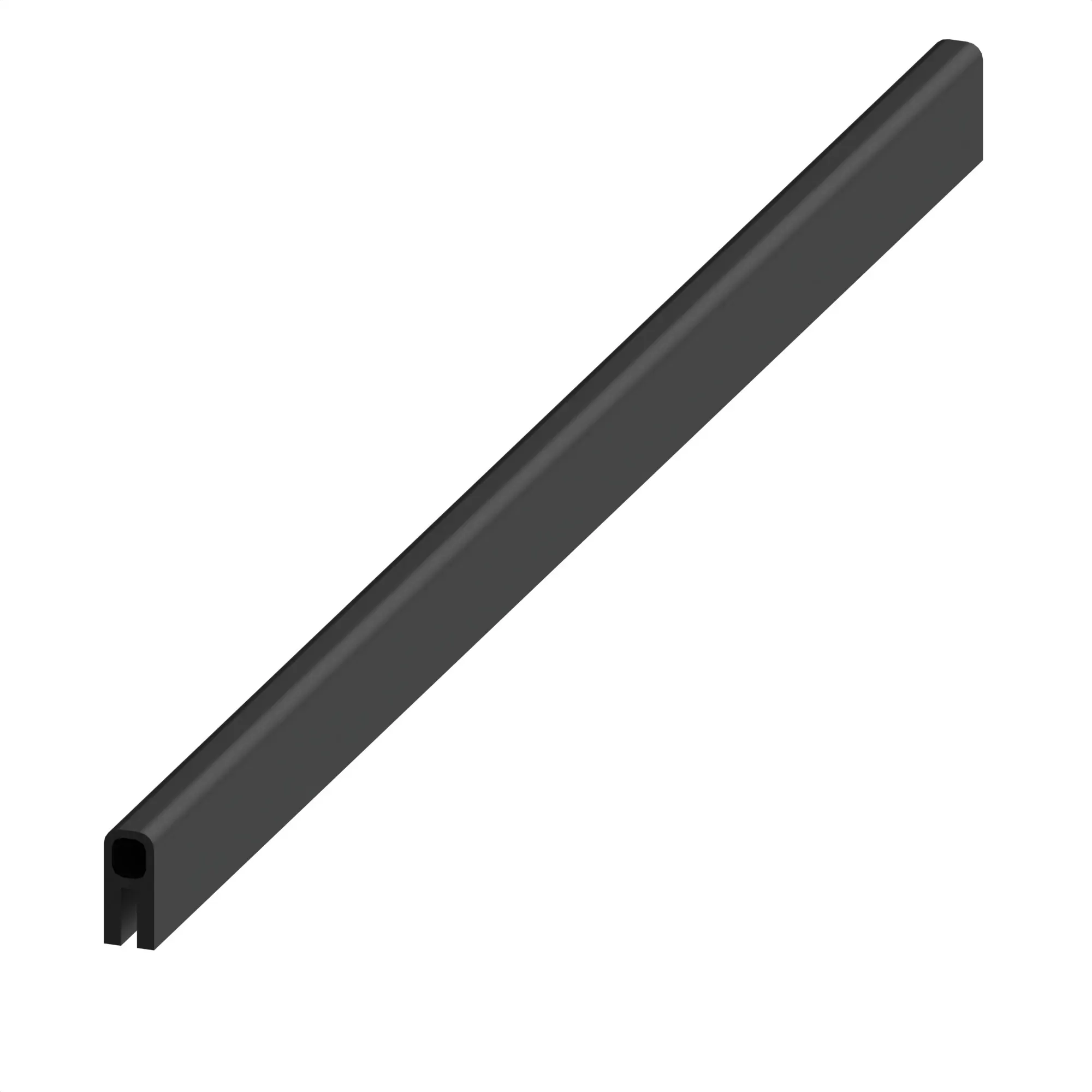 John Deere Rubber Reinforced with Metal Weatherstrip - F663092