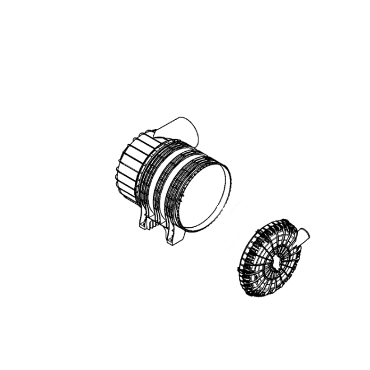 John Deere Air Cleaner Assembly - AKK13408
