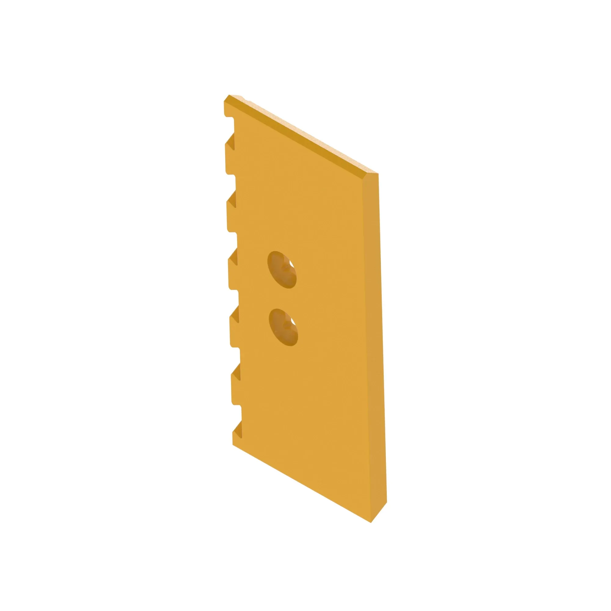 INTERLOCKING CUTTING EDGE RH END SEGMENT