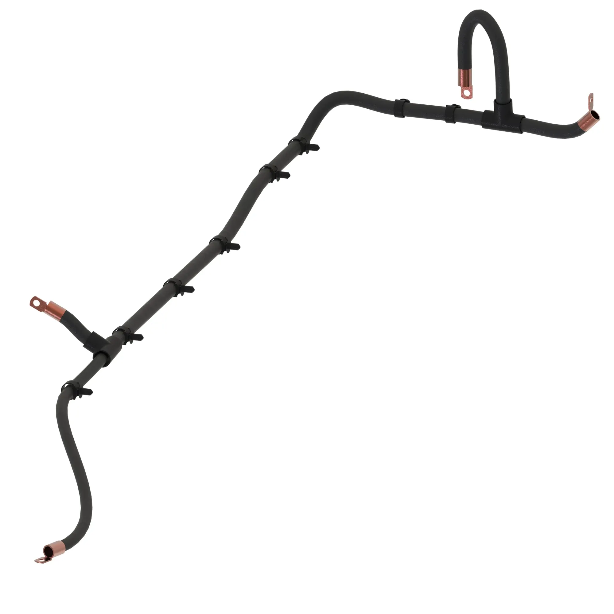John Deere Positive Battery Cable, Length 659 mm - AN401581