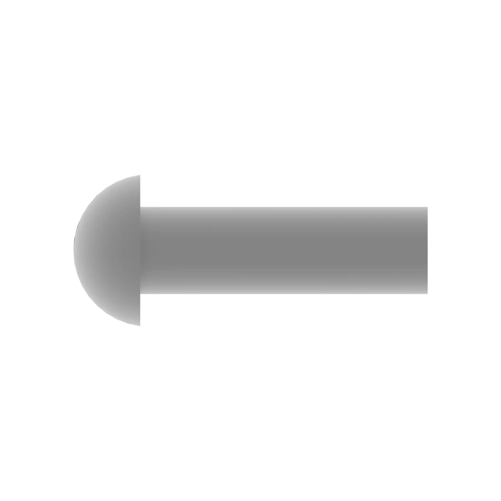 RIVET, SOLID, BUTTON HEAD