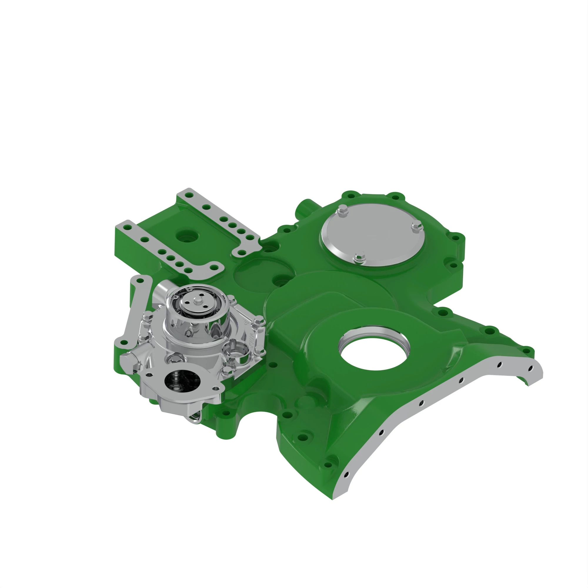 COVER, TIMING GEAR, NON AUX DRIVE,