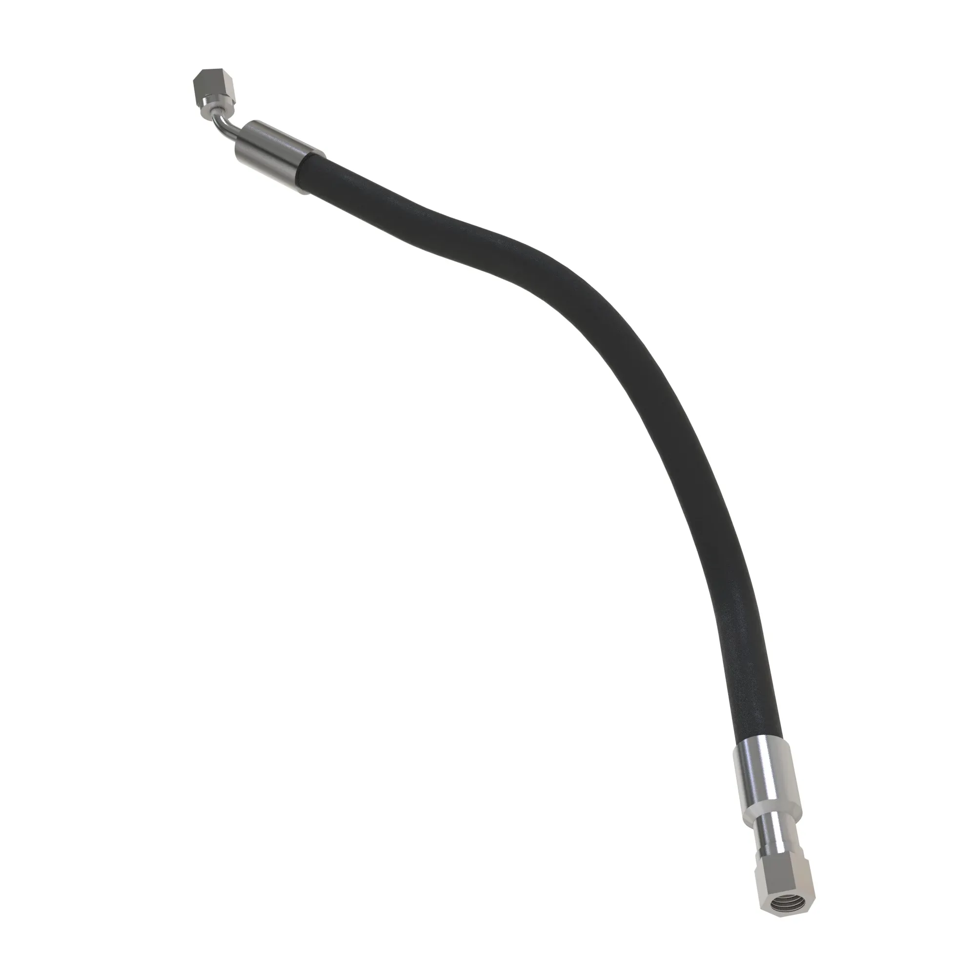 John Deere Engine Oil Outlet Hydraulic Hose - F699825